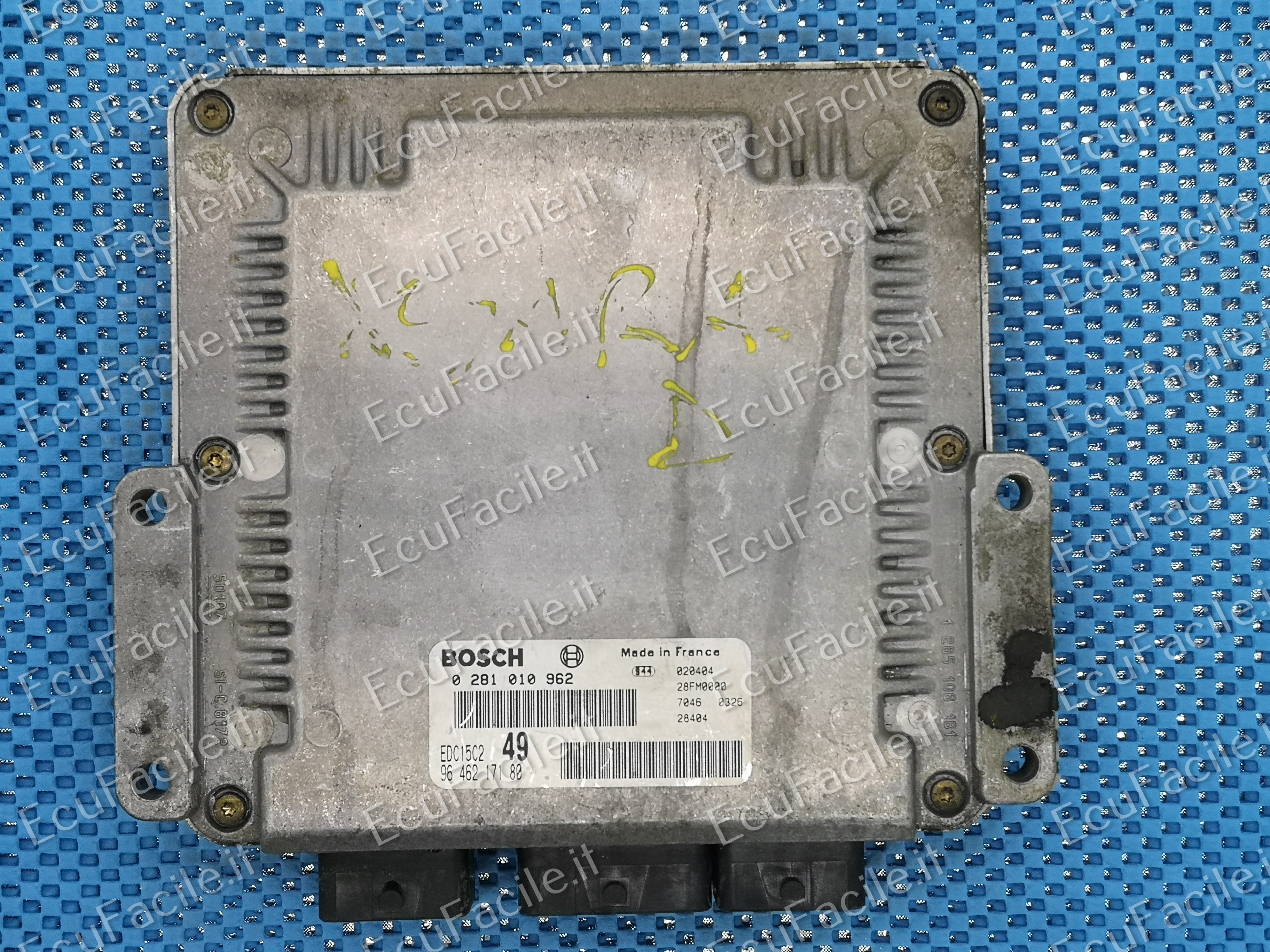 ECU CITROEN XSARA II 2.0 0281010962 9646217180 EDC15C249