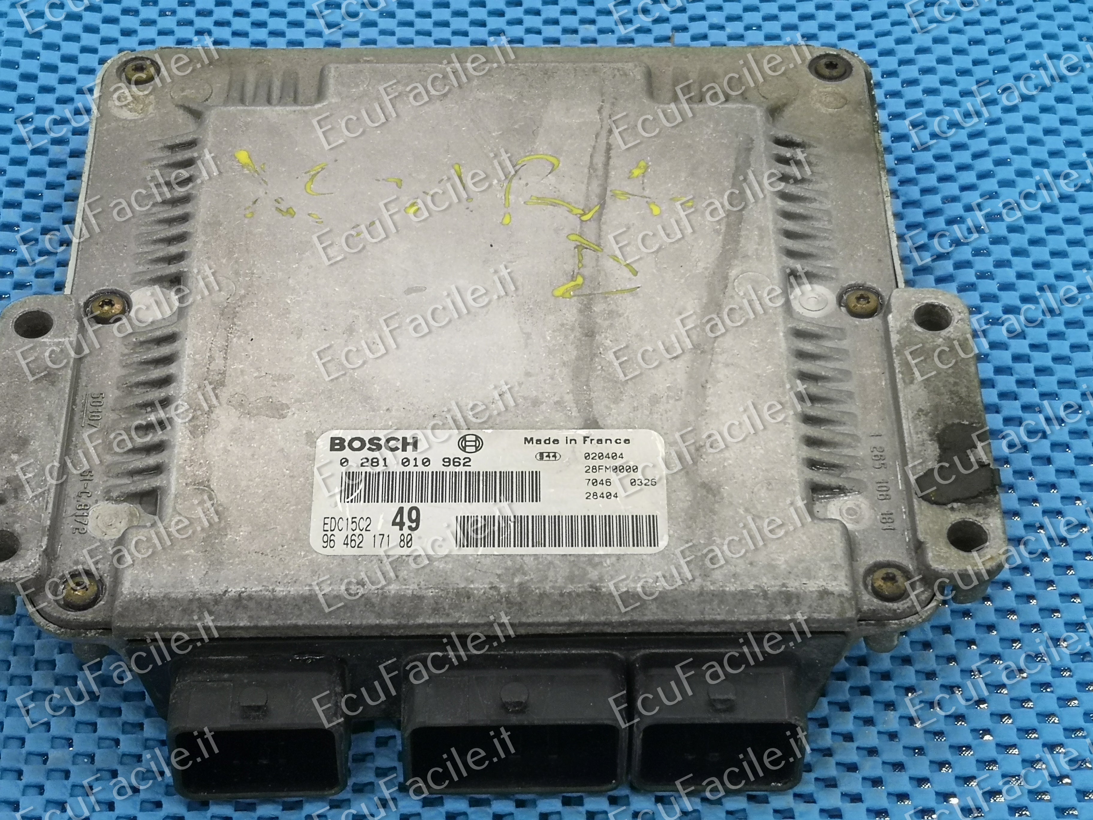 ECU CITROEN XSARA II 2.0 0281010962 9646217180 EDC15C249