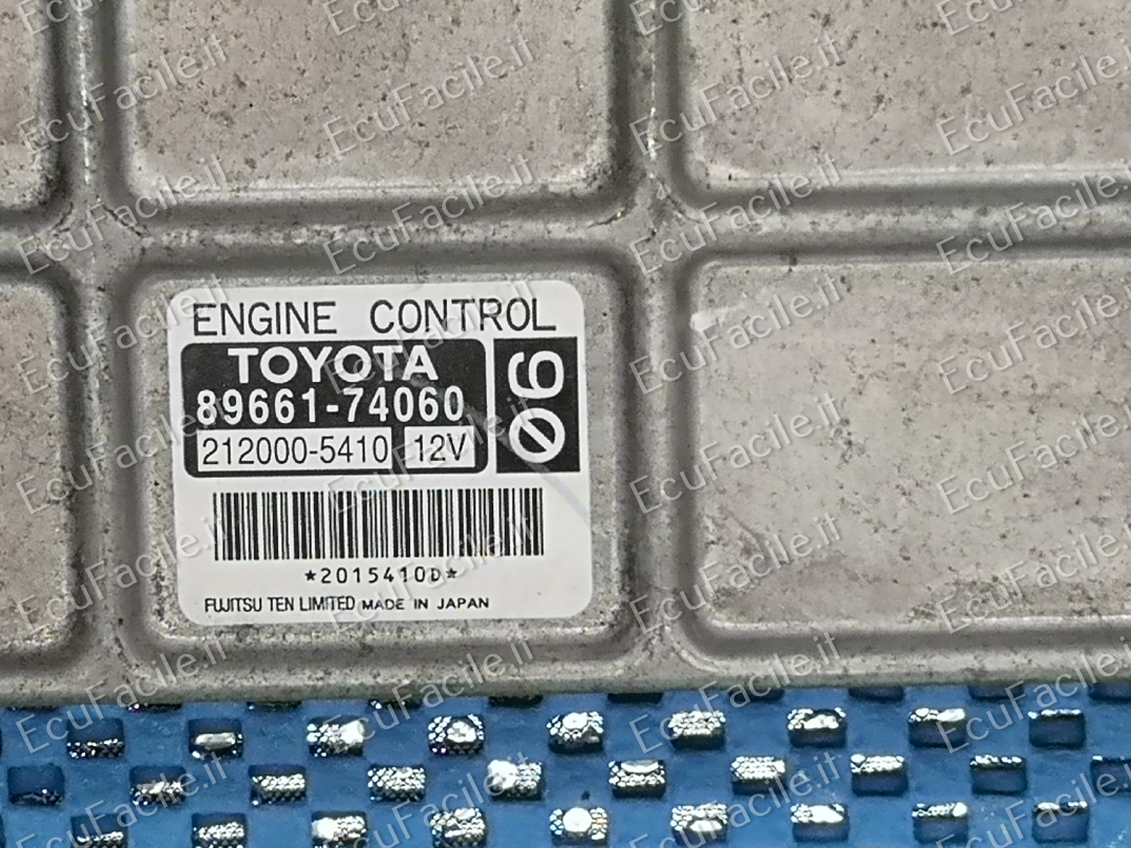 ECU TOYOTA IQ 1.0 12V 89661-74060 8966174060 212000-5410