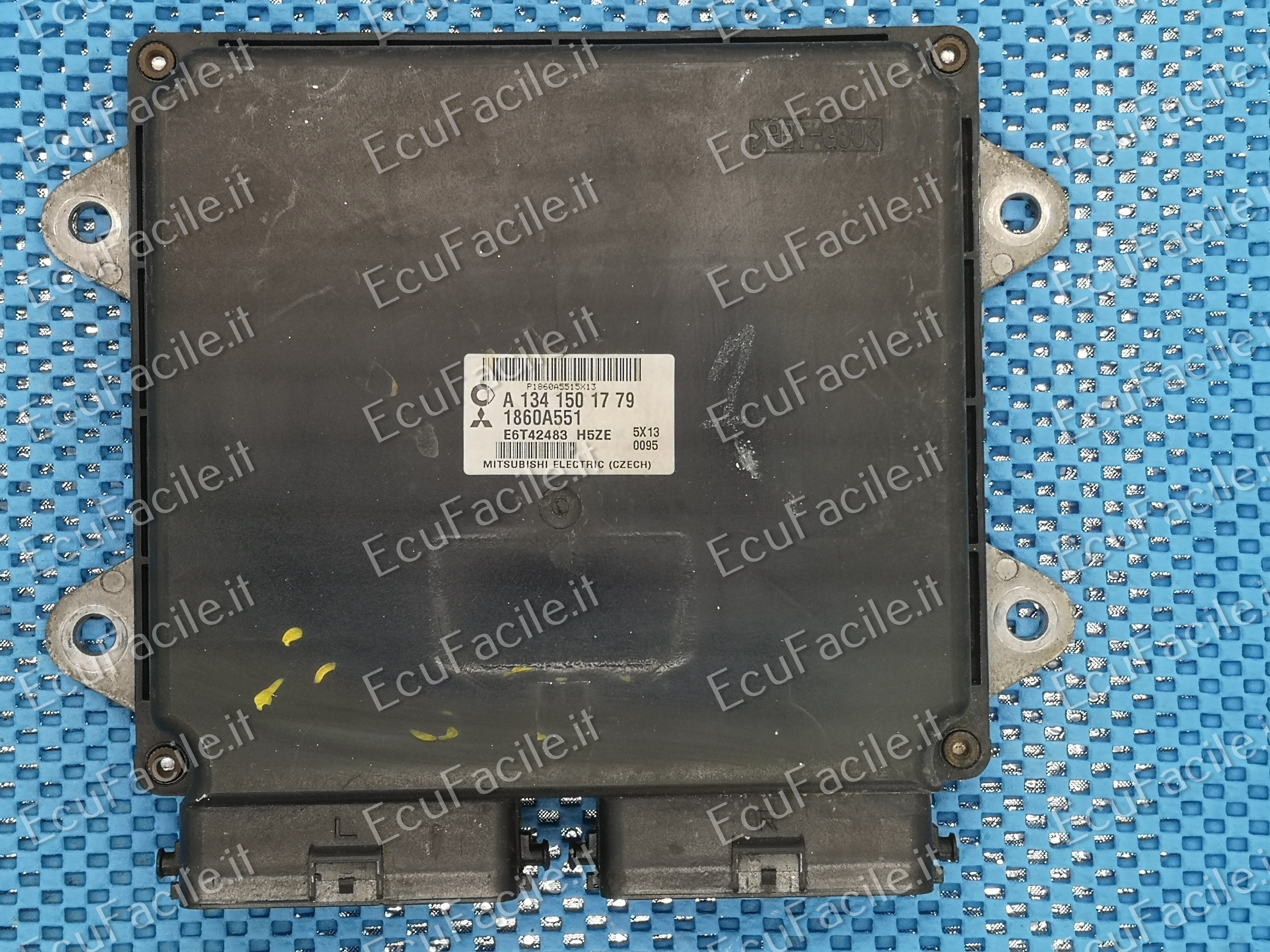 ECU MITSUBISHI COLT 1.1 1860A551 A1341501779 E6T42483 H5ZE