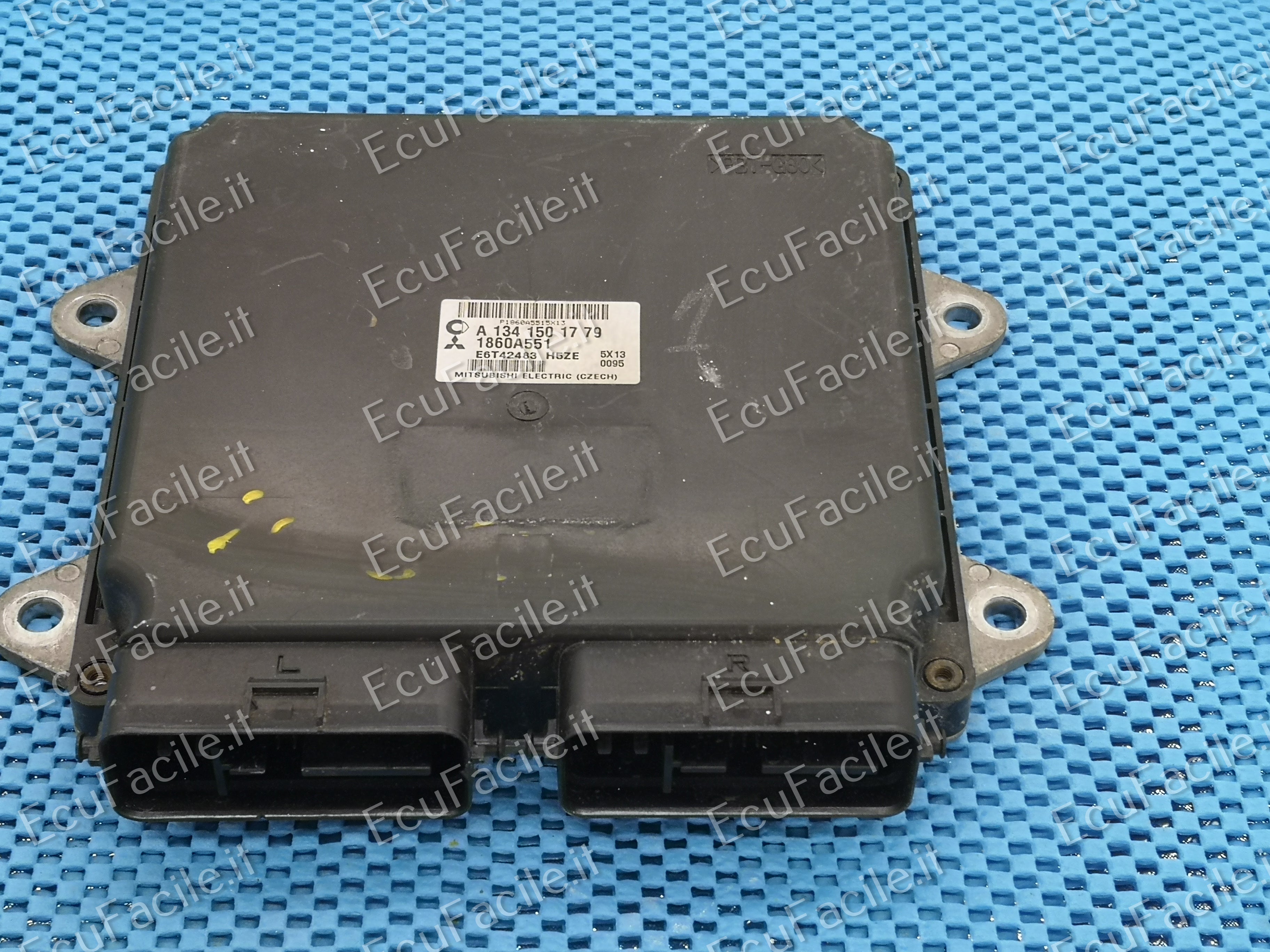 ECU MITSUBISHI COLT 1.1 1860A551 A1341501779 E6T42483 H5ZE