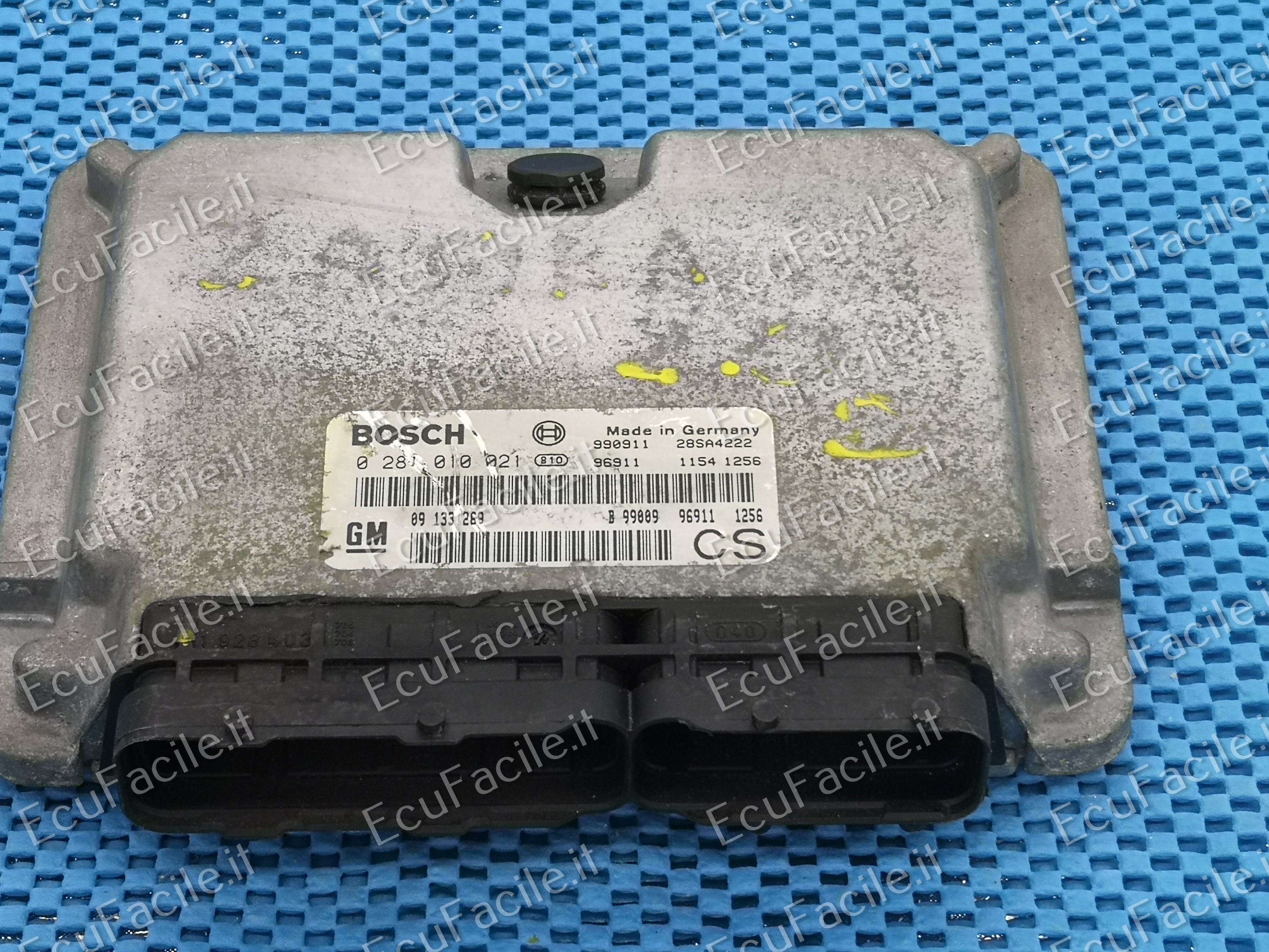 ECU OPEL ZAFIRA 2.0 DTI 0281010021 [EDC15M17-7.4] 09133269