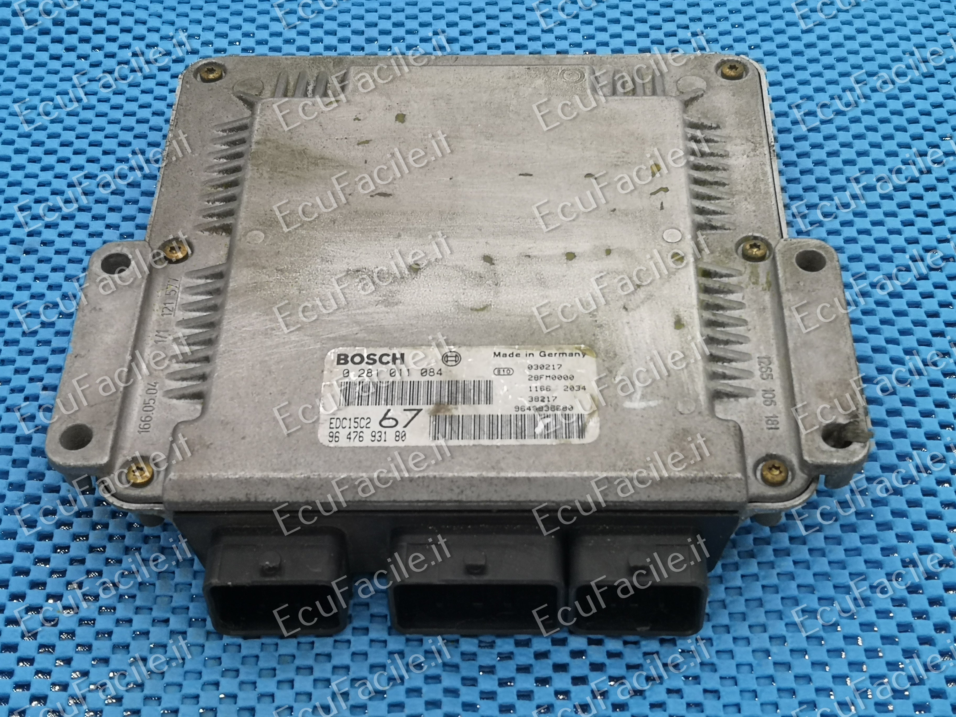 ECU CITROEN PICASSO 2.0 HDI 0281011084 9647693180 EDC15C2