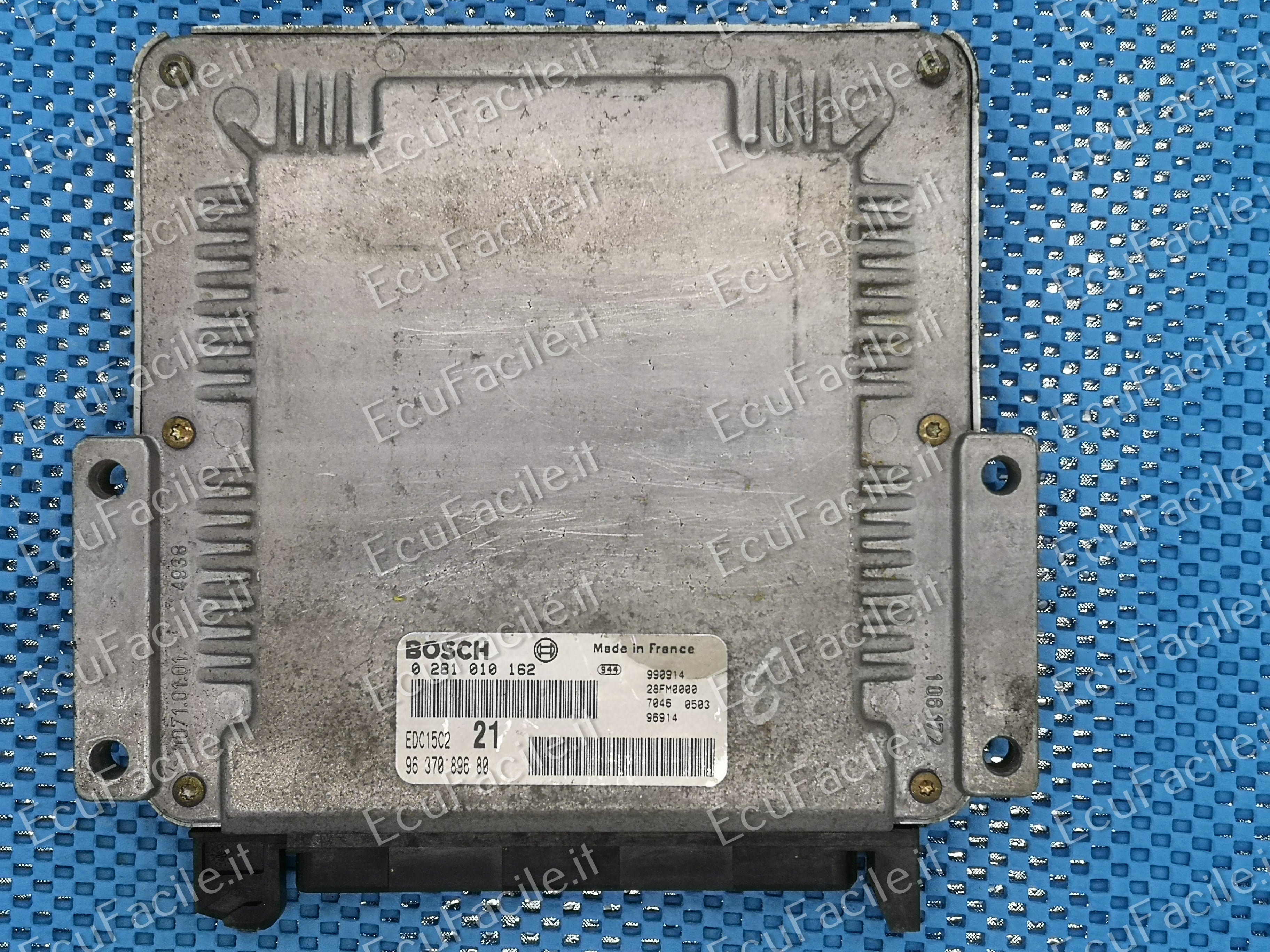 ECU CITROEN PEUGEOT 306 2.0 HDI 0281010162 9637089680 EDC15C2-21