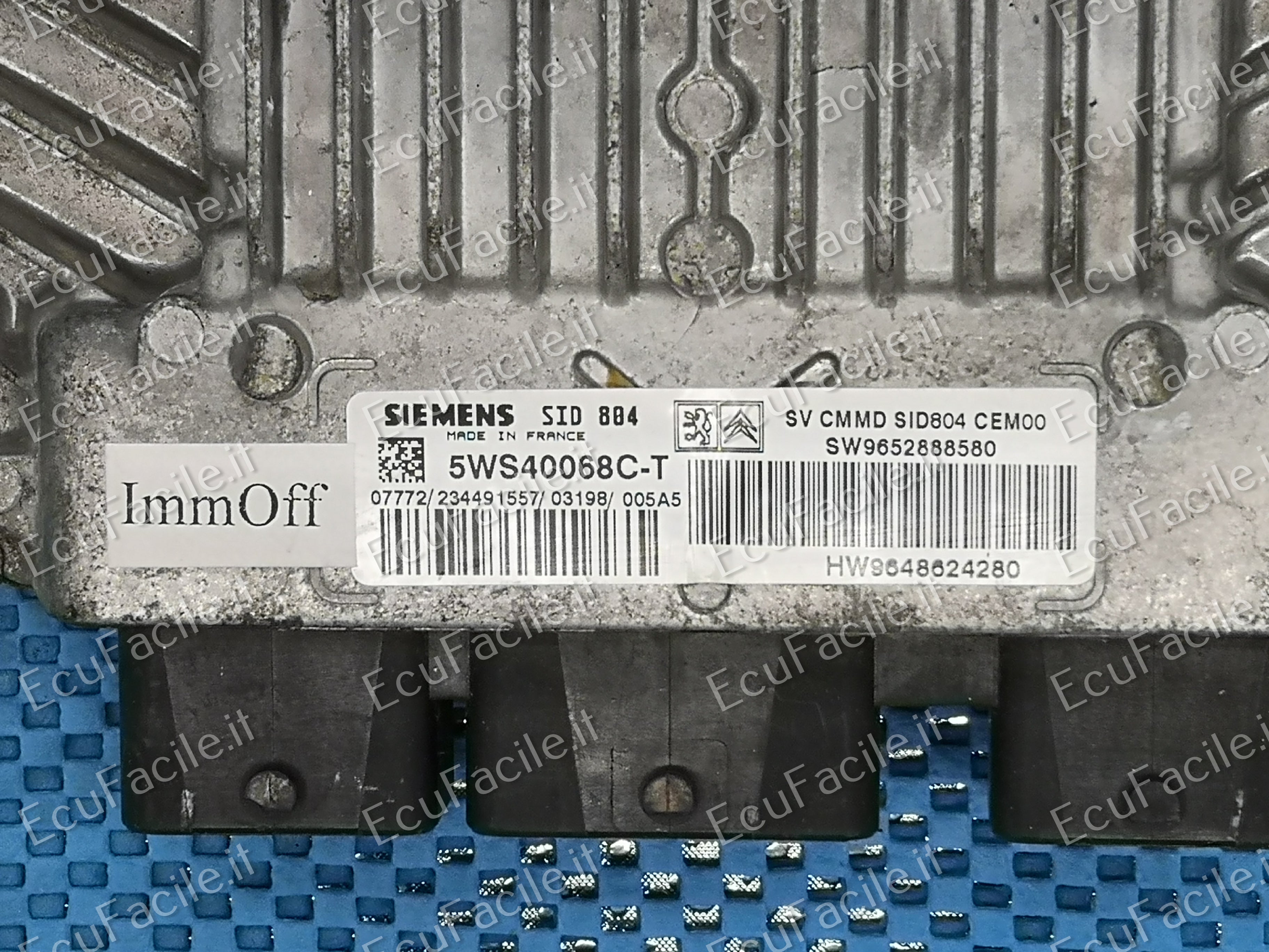 C3 1.4 HDI ECU 9652888580 9648624280 5WS40068C-T SID804