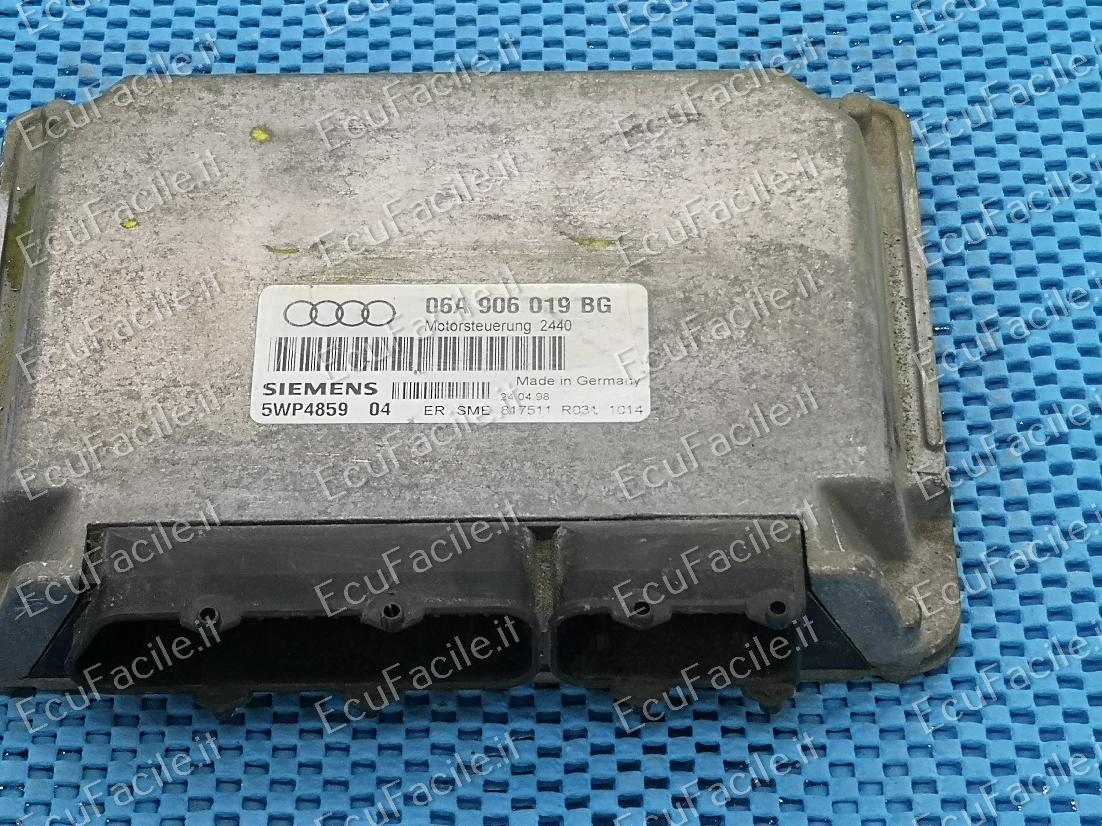 ECU CENTRALINA AUDI A3 1.6 AKL 06A906019BG 5WP4859 04