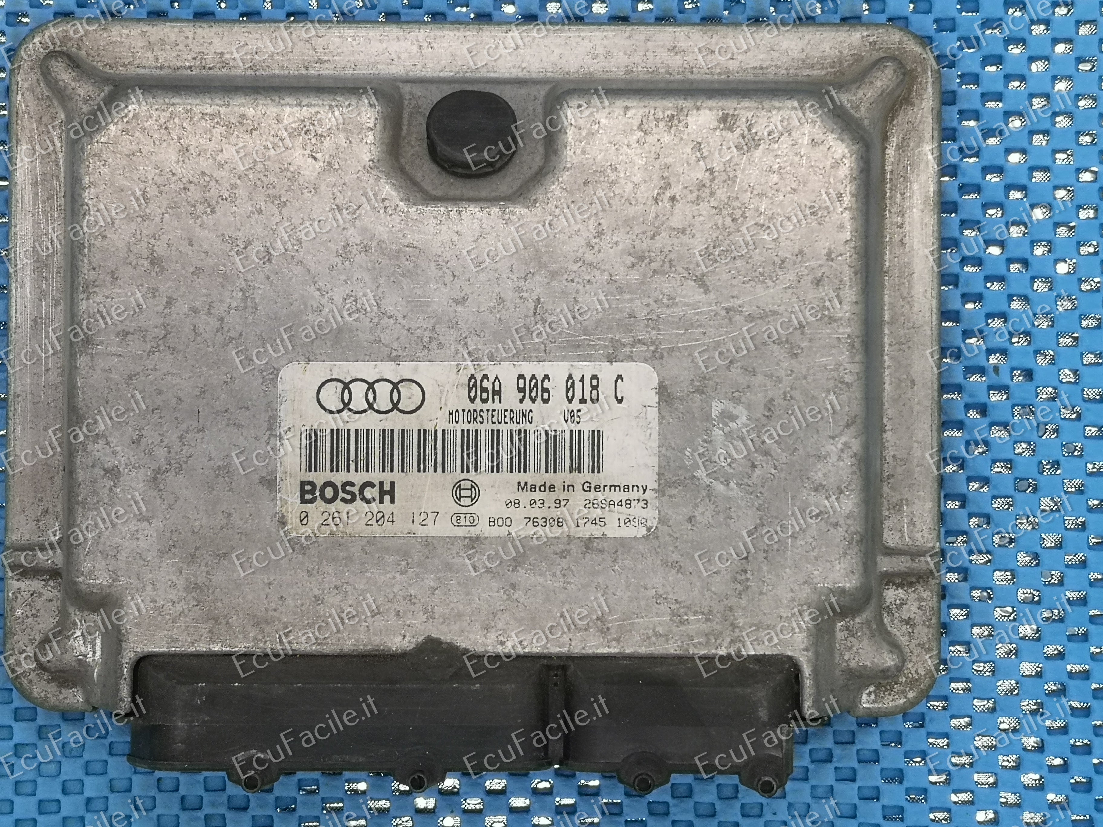 ECU CENTRALINA AUDI A3 1.8 0261204127 06A906018C