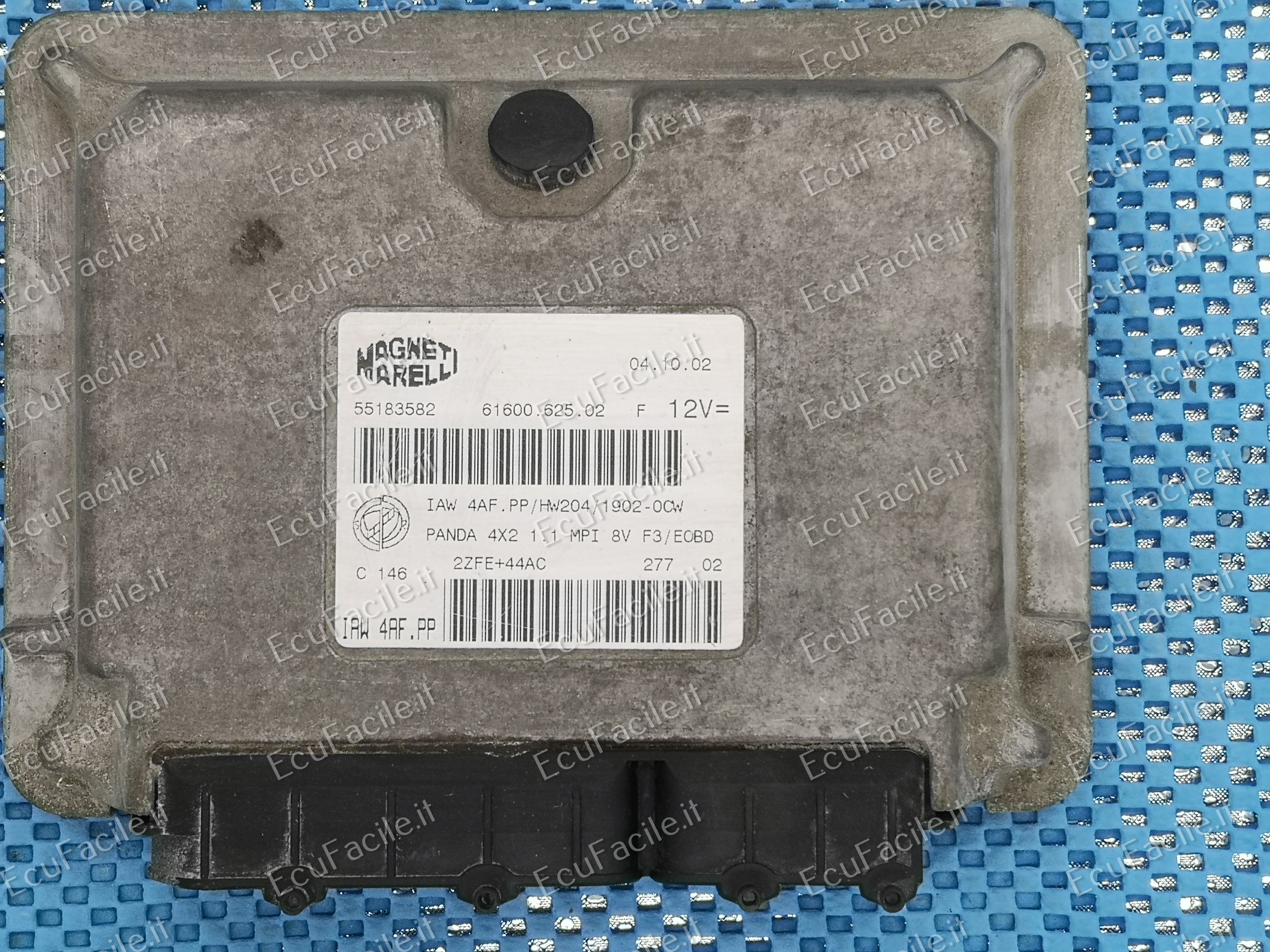 Ecu centralina motore fiat panda 1.1 iaw 4af.pp 55183582
