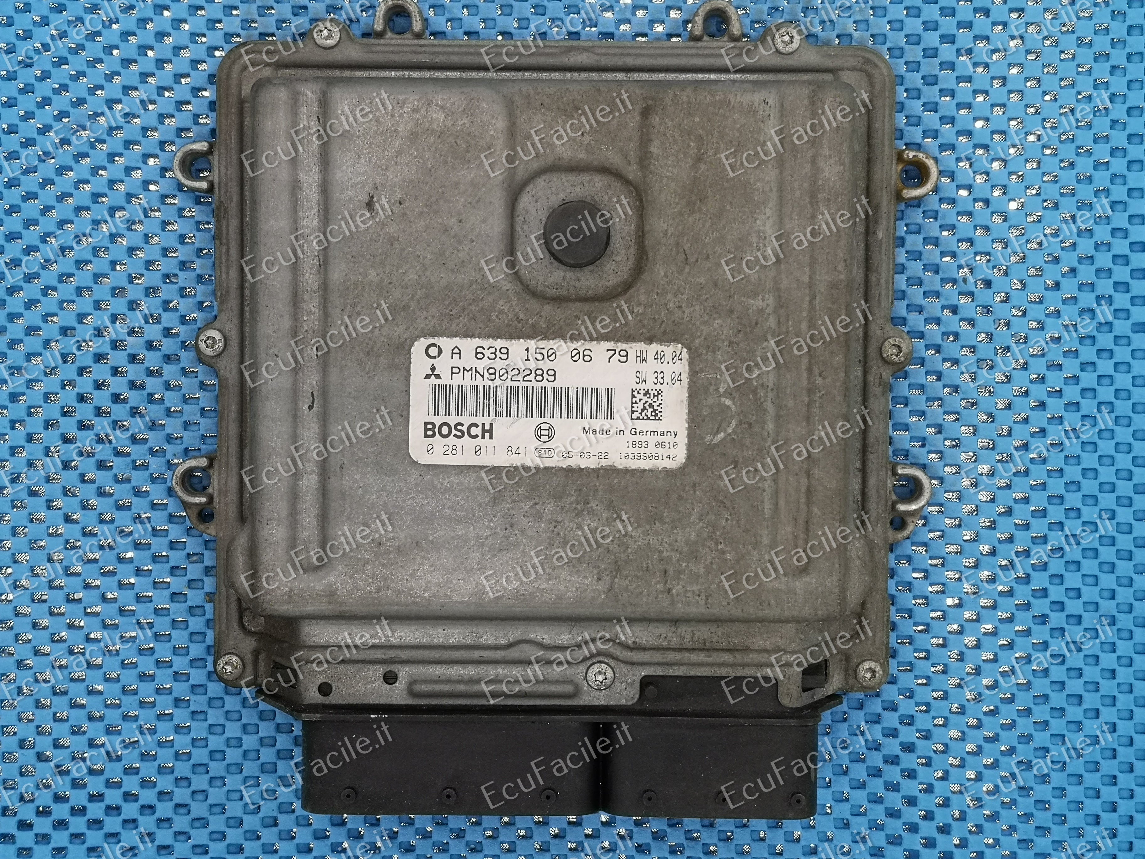 ECU SMART FORFOUR MITSUBISHI 1.5 A6391500479 0281011841 EDG16C33-4.21