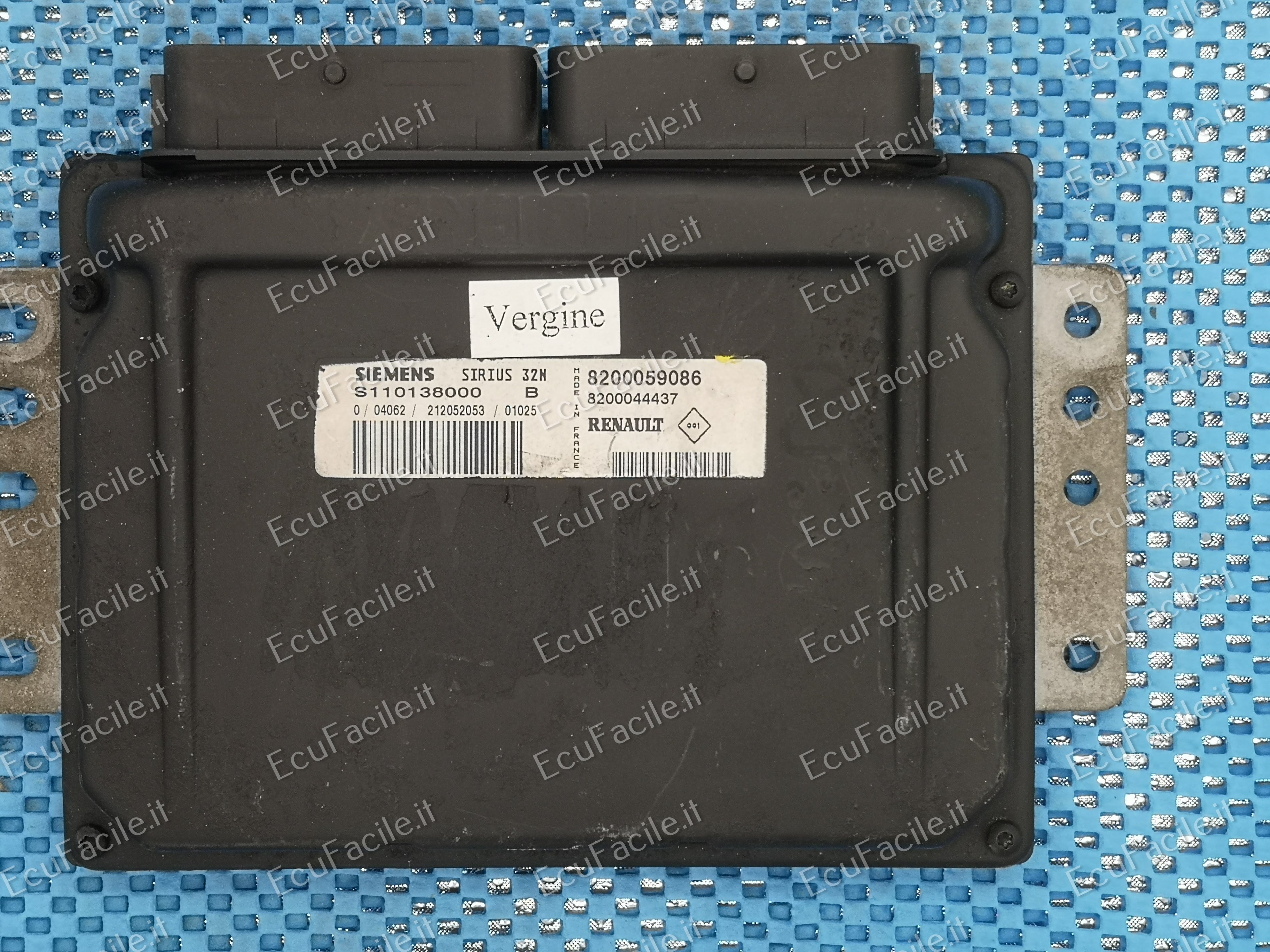 ECU RENAULT 1.6 S110138000B 8200059086 8200044437 SIRIUS 32N