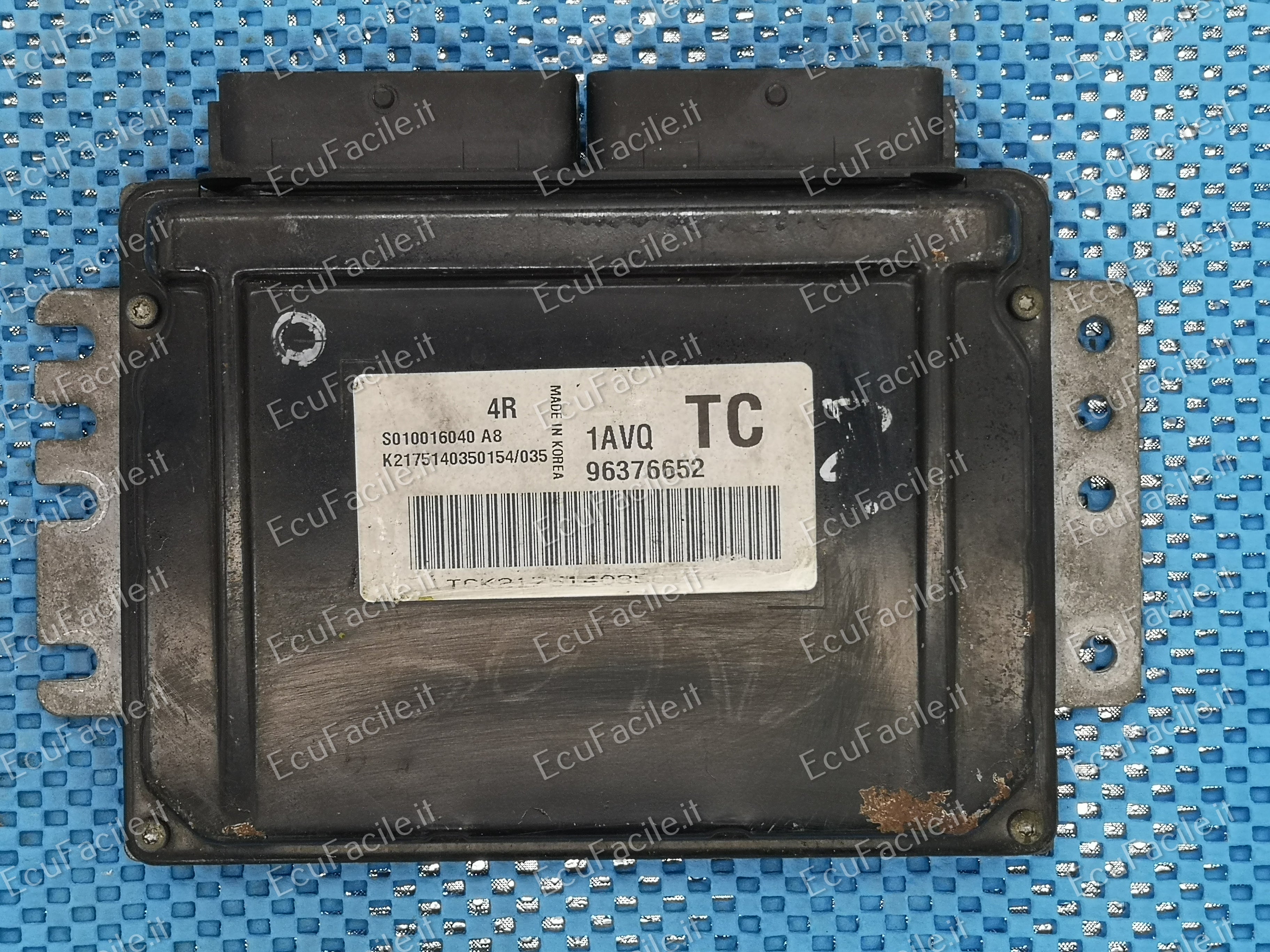 ECU Daewoo Kalos 96376652 1AVQ S010016040 A8 S010016040A8