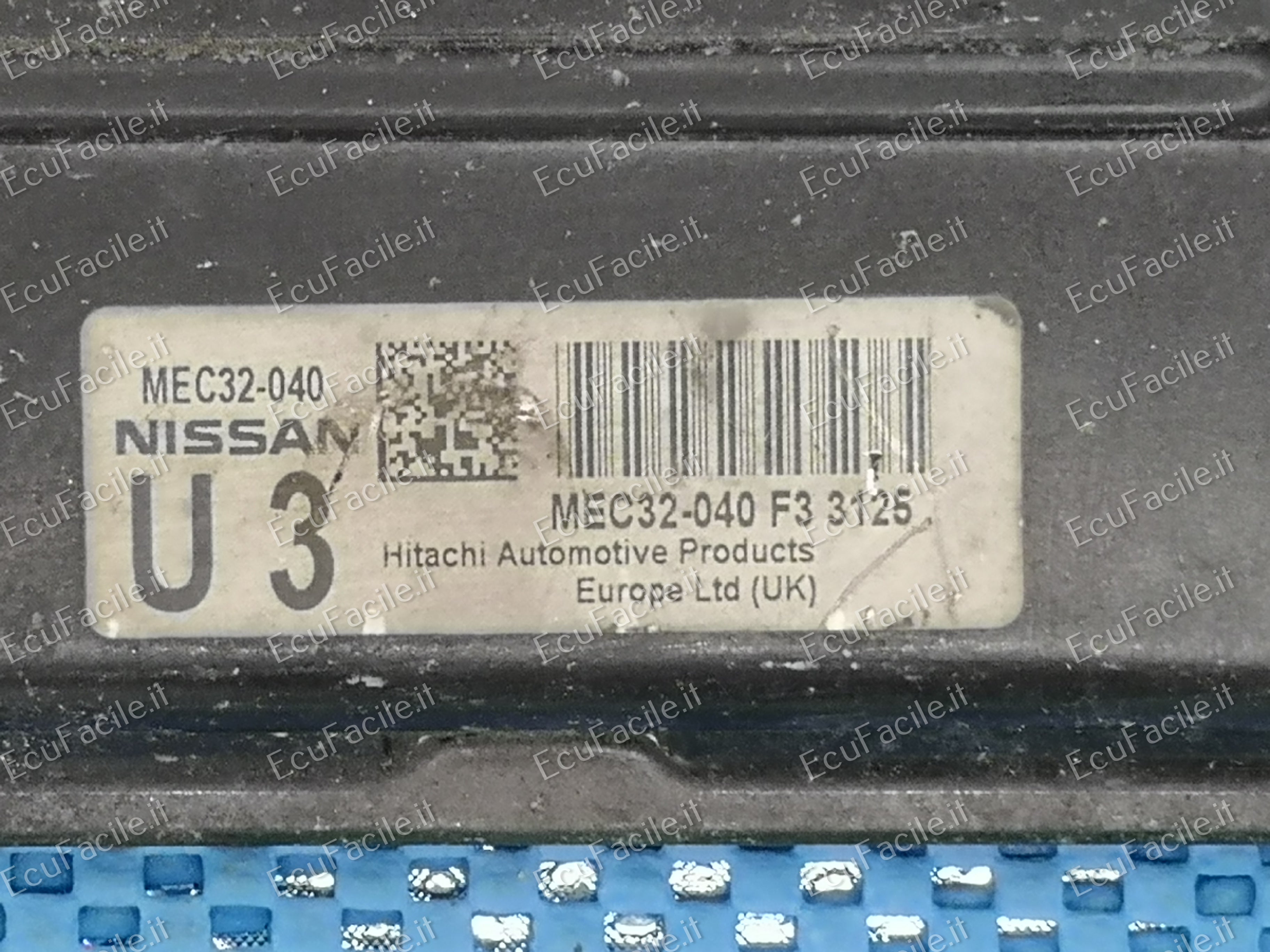 Ecu centralina nissan micra 1.4 mec32-040 l4 5508 yx