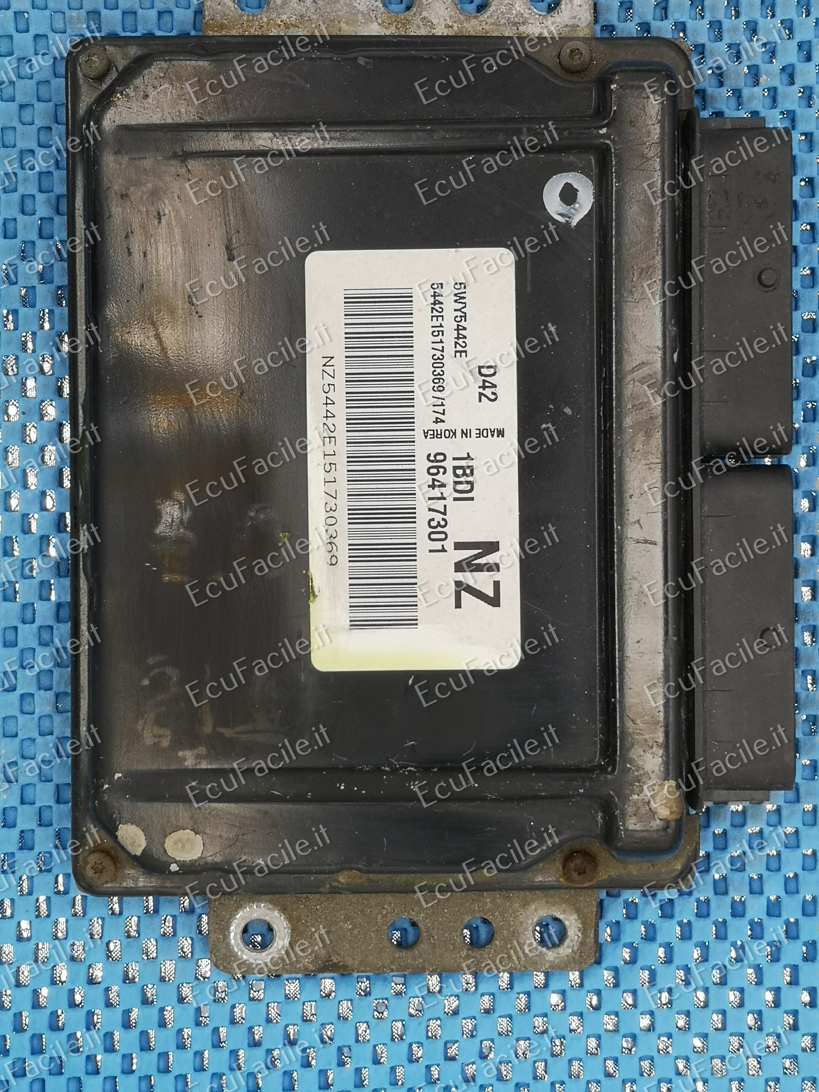 ECU Chevrolet Matiz 1.0 8v Sirius D4-5WY5442E 96417301 1BKV NZ