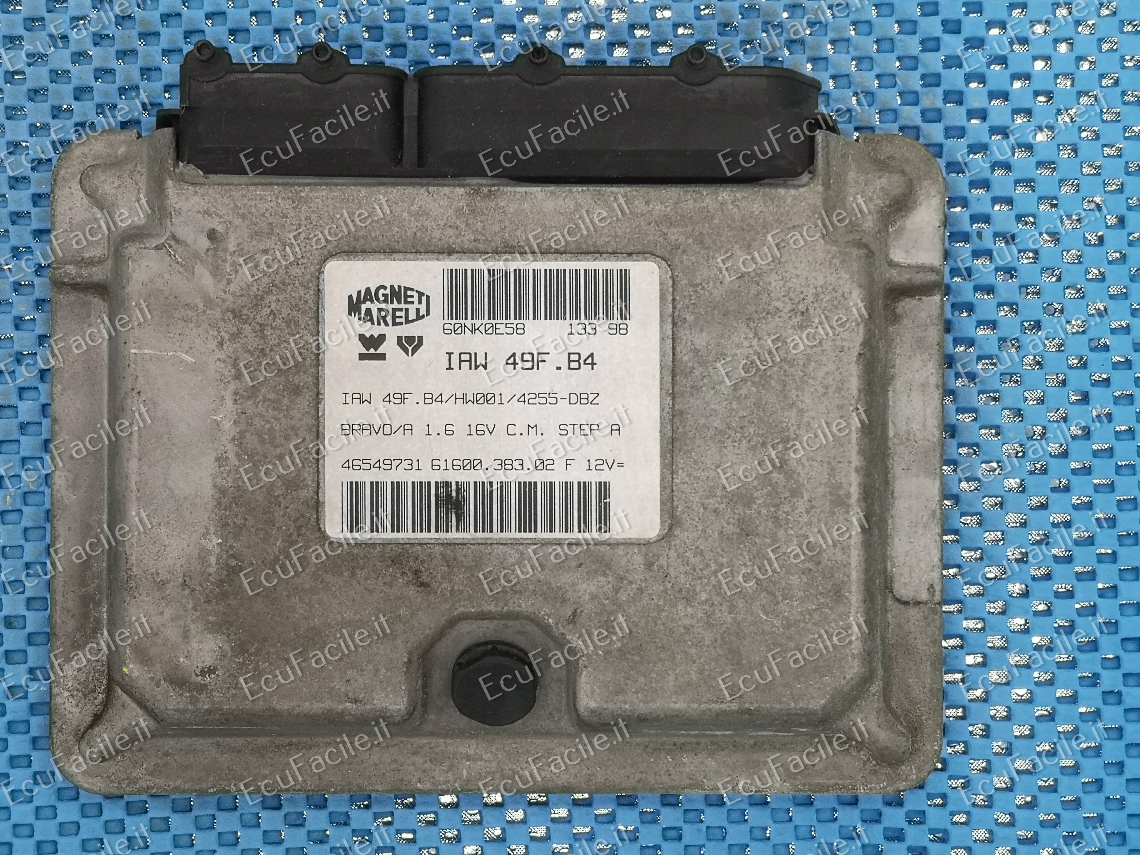 ECU Fiat Bravo 1.6 46549731 IAW 49F.B4 4255-DBZ