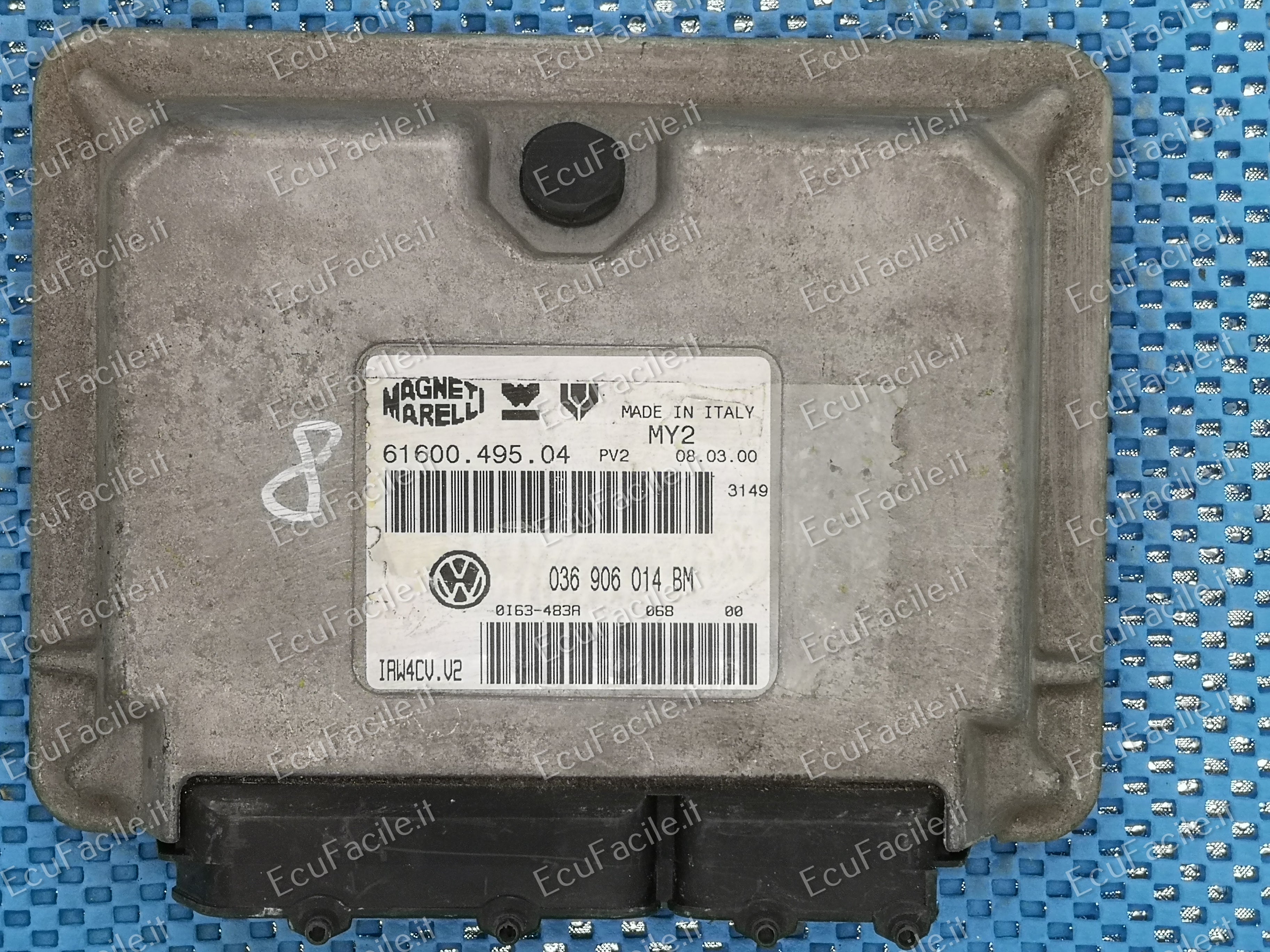 Ecu vw volkswagen polo 1.4 036906014bm iaw4cv.v2