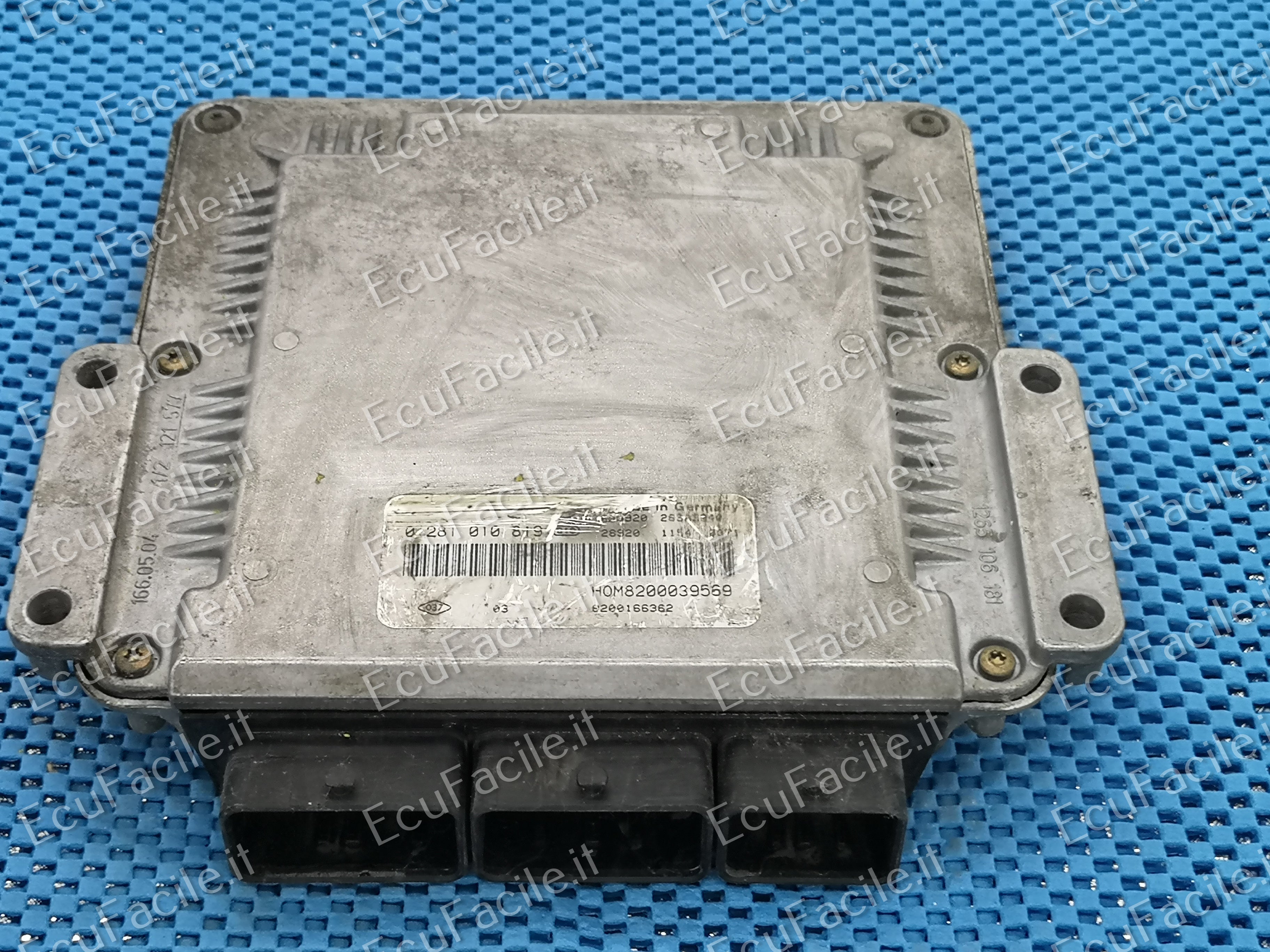 Ecu renault megane scenic 1.9 0281010819