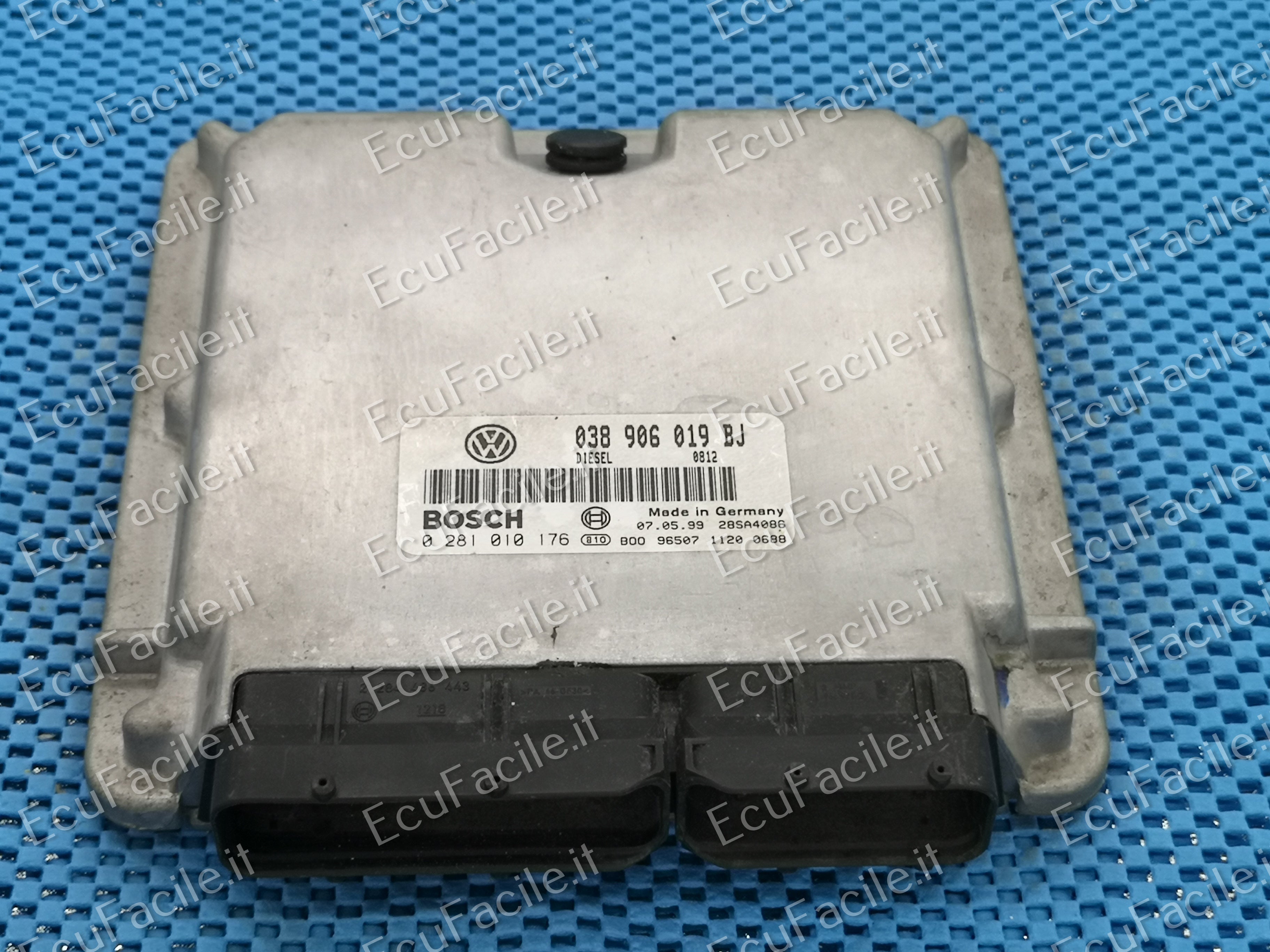 Ecu centralina volkswagen vw 038906019bj 0281010176