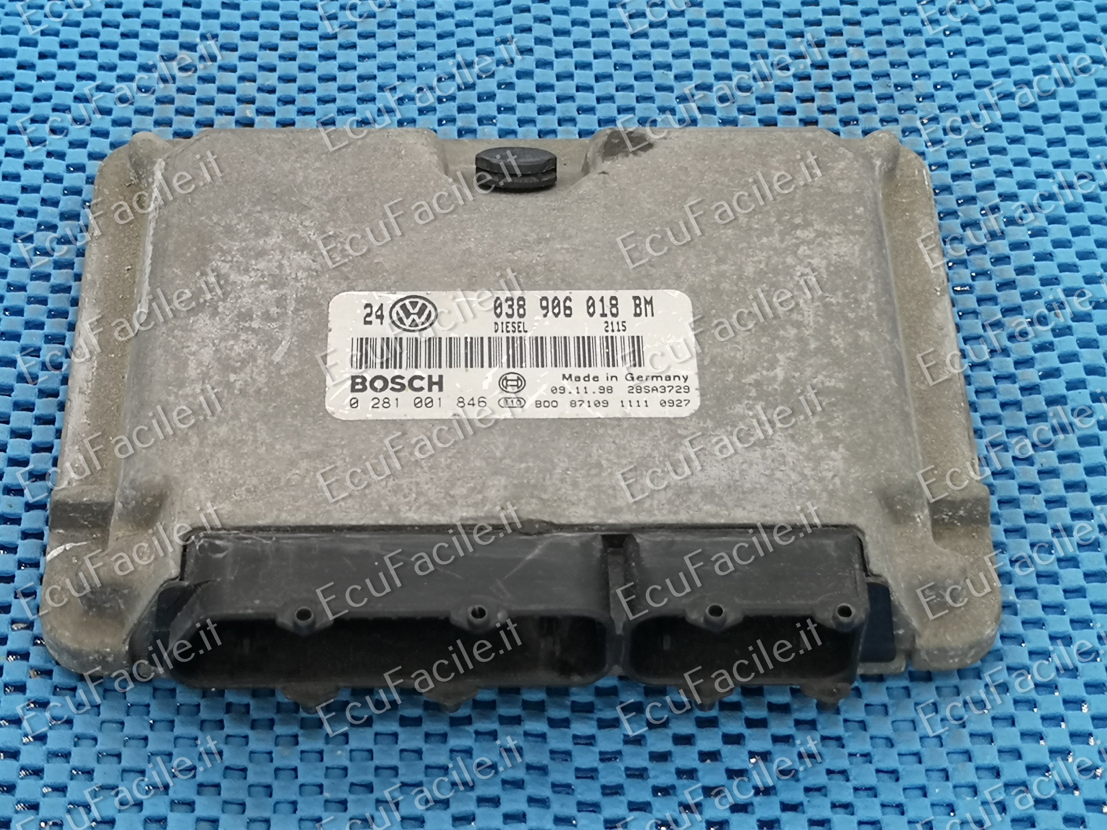 Ecu centralina vw golf iv bosch 0281001846 038906018bm EDC15V