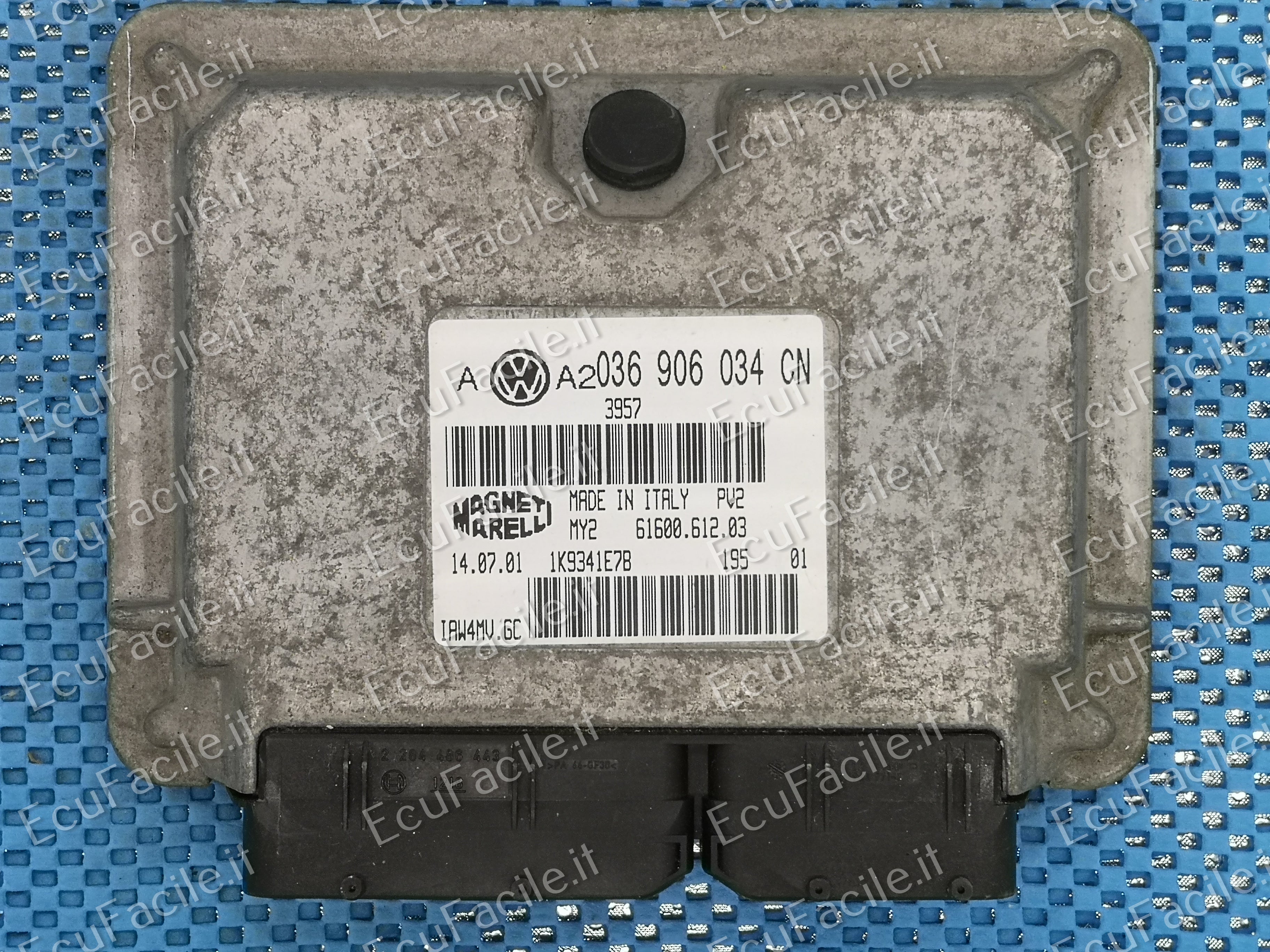 Ecu vw volkswagen golf bora 1.6 036906034cn iaw4mv.gc