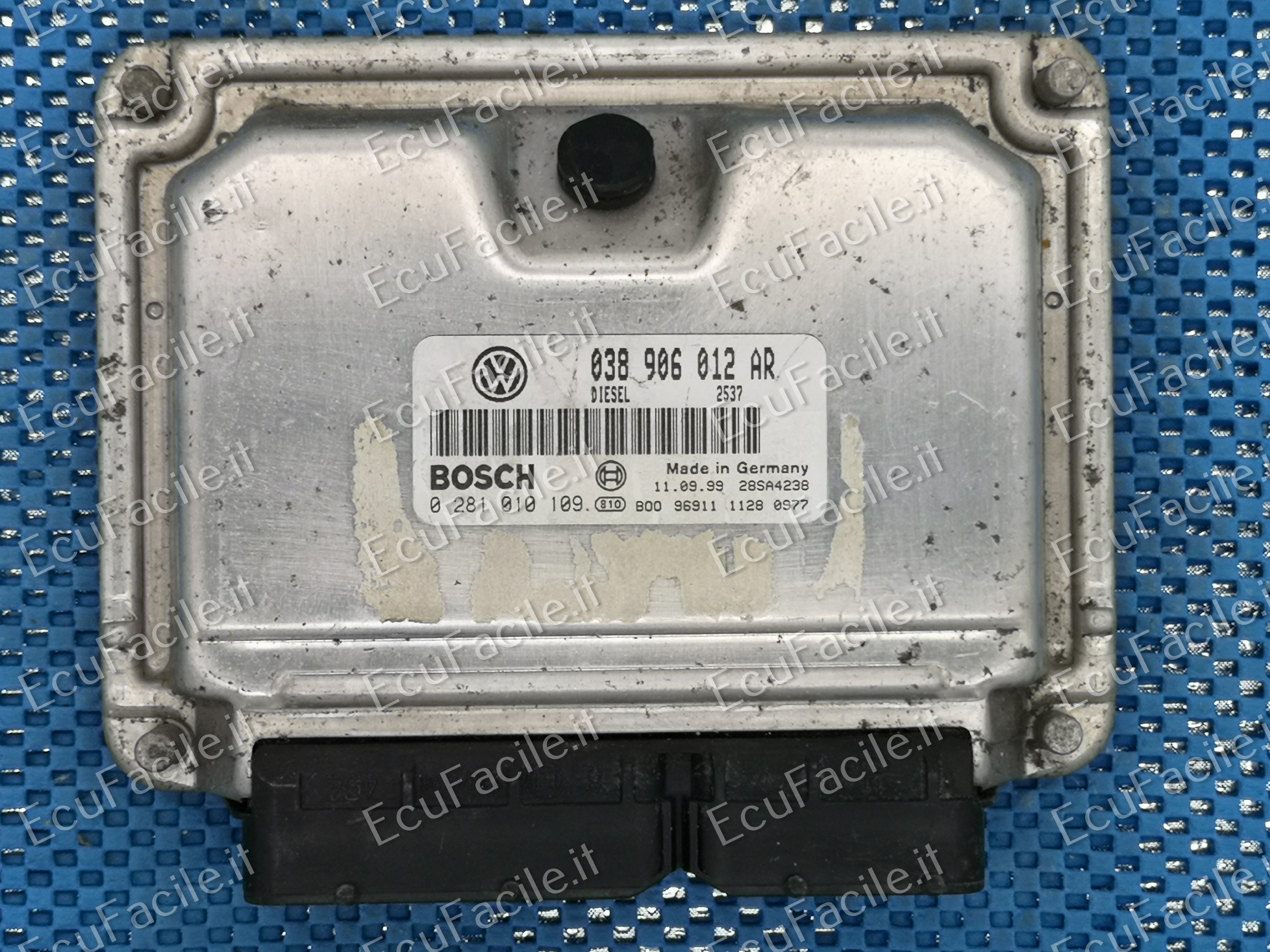 ECU VOLKSWAGEN POLO 1.9 BOSCH 0281010109 038906012AR