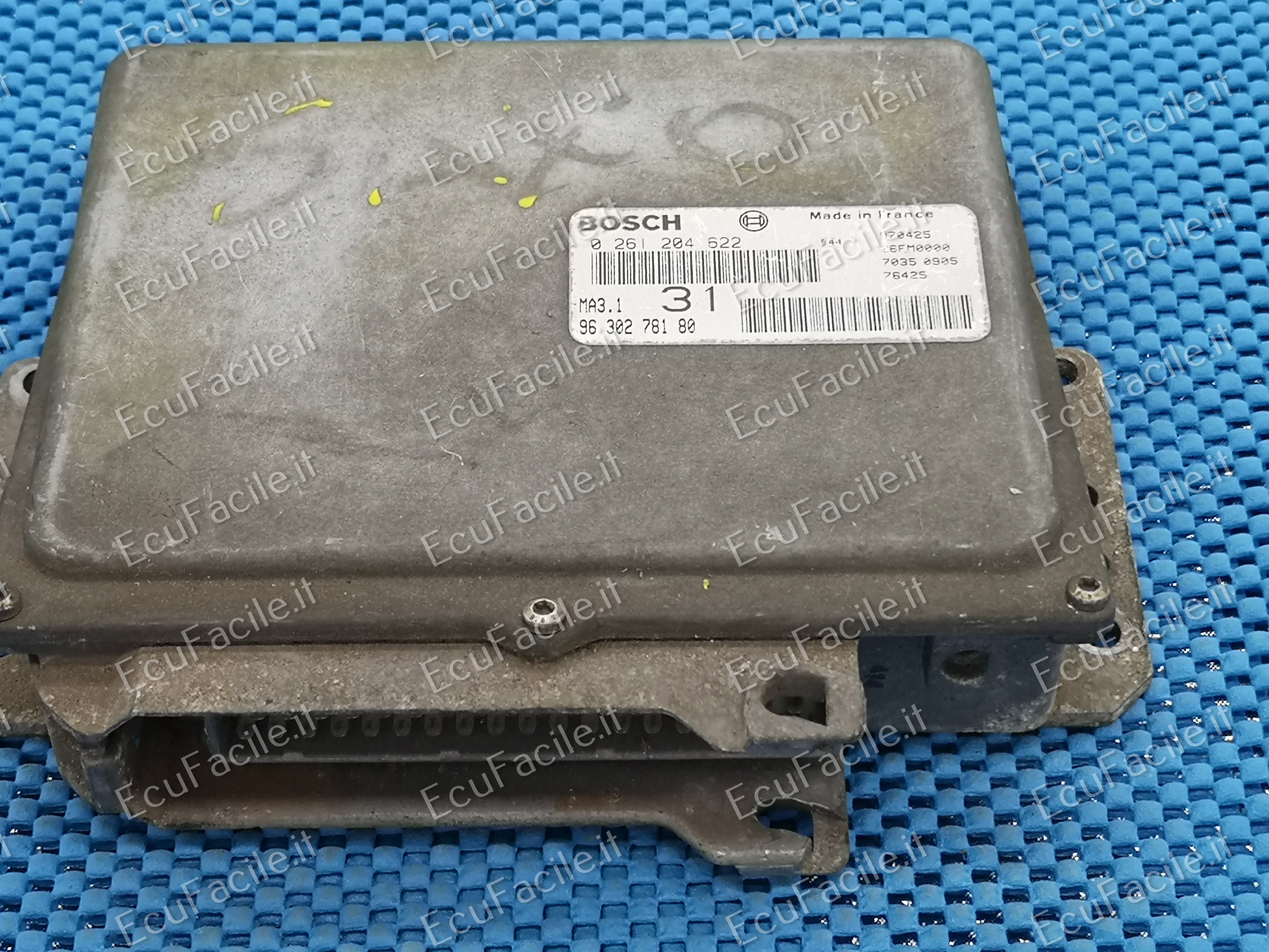 ECU CITROEN SAXO 1.1 BOSCH 0261204622 9630278180 MA3.1 31