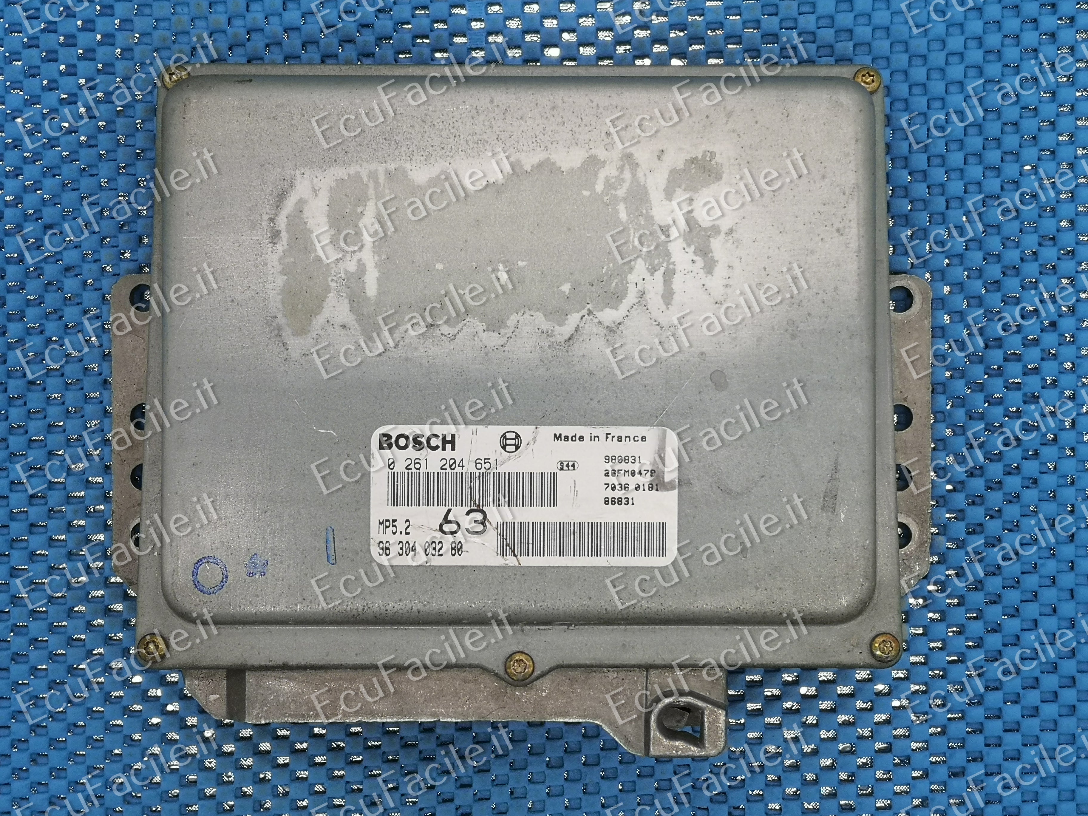 ECU CITROEN XANTIA PEUGEOT 407 0261204651 9630403280 MP5.2