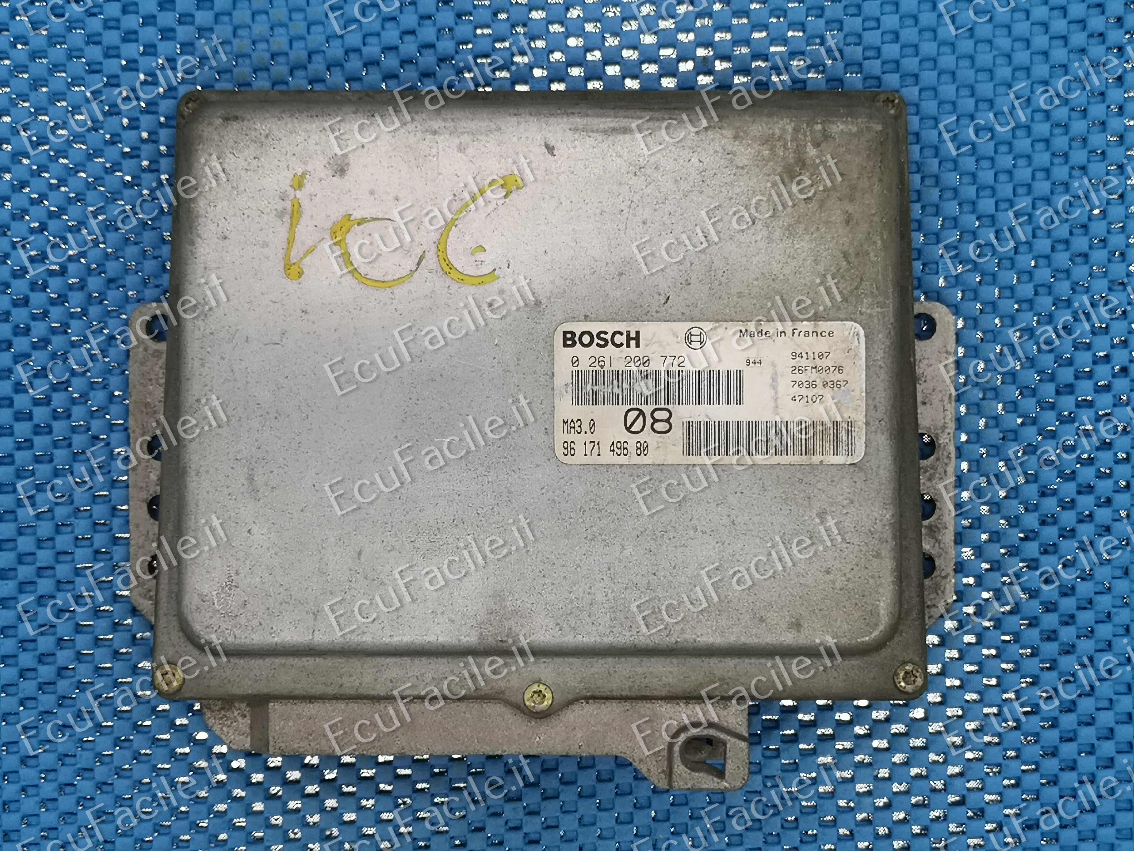 ECU CITROEN PEUGEOT 106 1.4 0261200772 9617149680 MA3.0