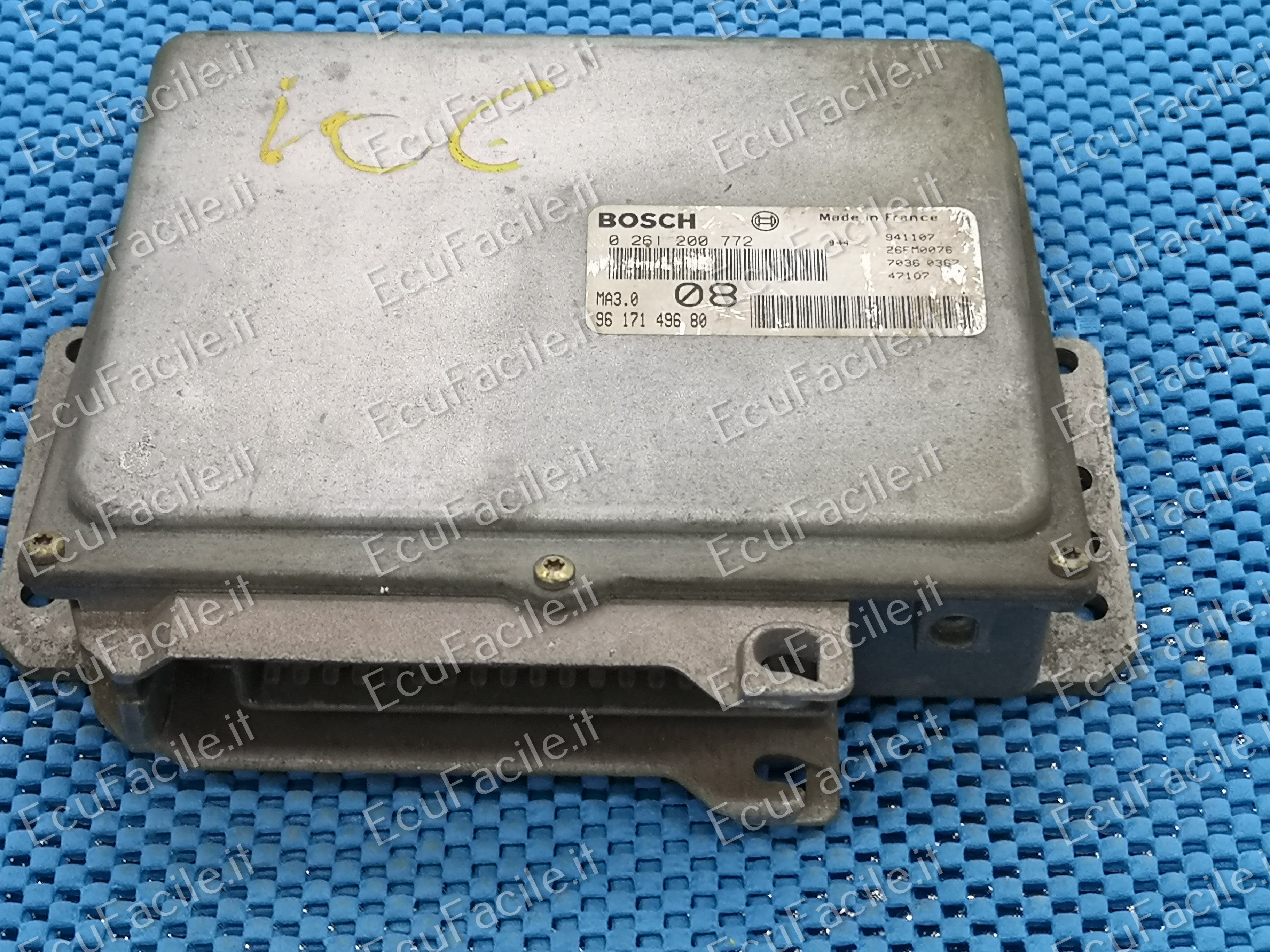 ECU CITROEN PEUGEOT 106 1.4 0261200772 9617149680 MA3.0