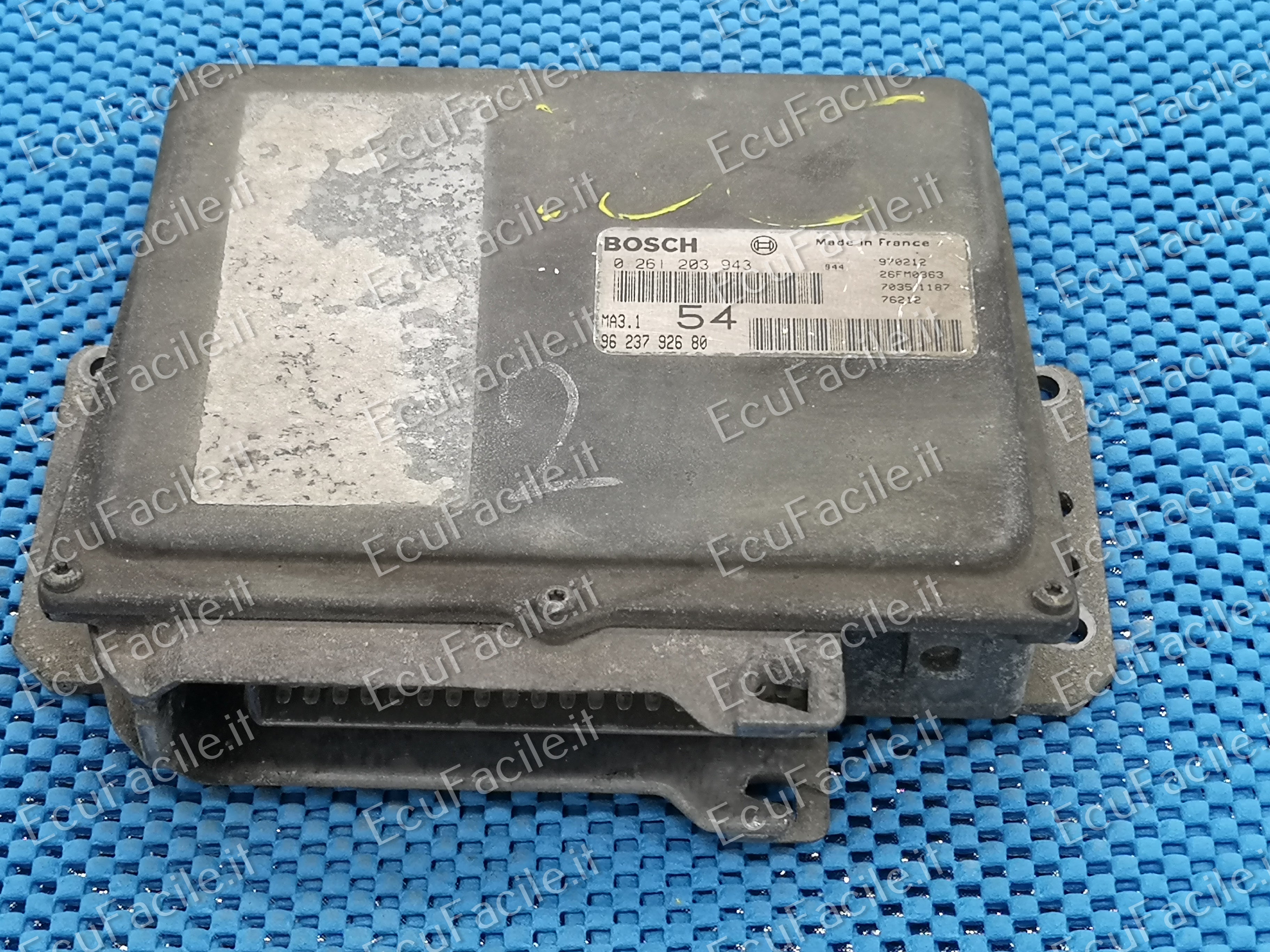 Ecu centralina citroen peugeot 106 0261203943 9623792680