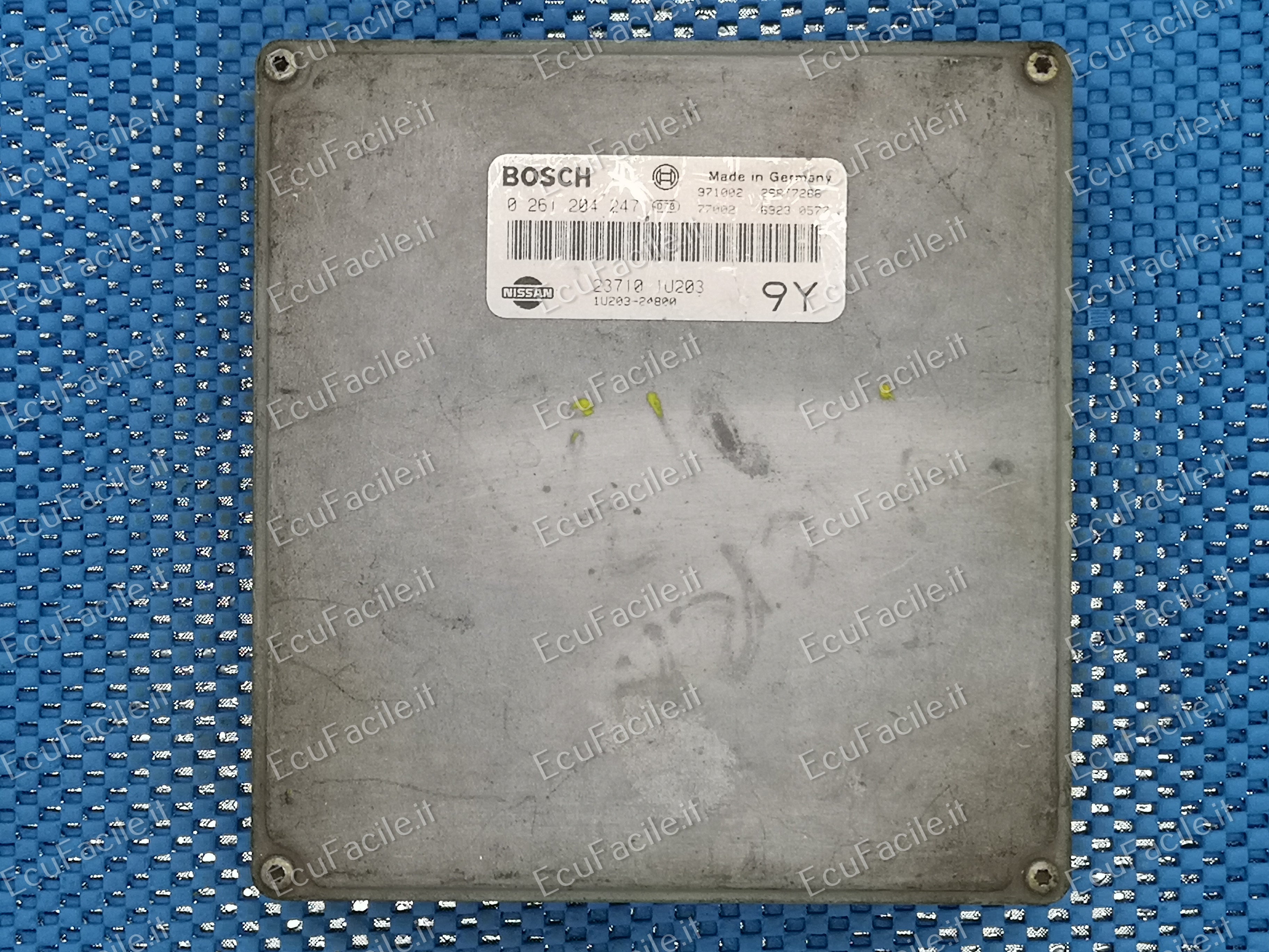 ECU Nissan Micra 1.3 Bosch 0261204247 23710-1U200 1U200-24800 23710-74B61ZY