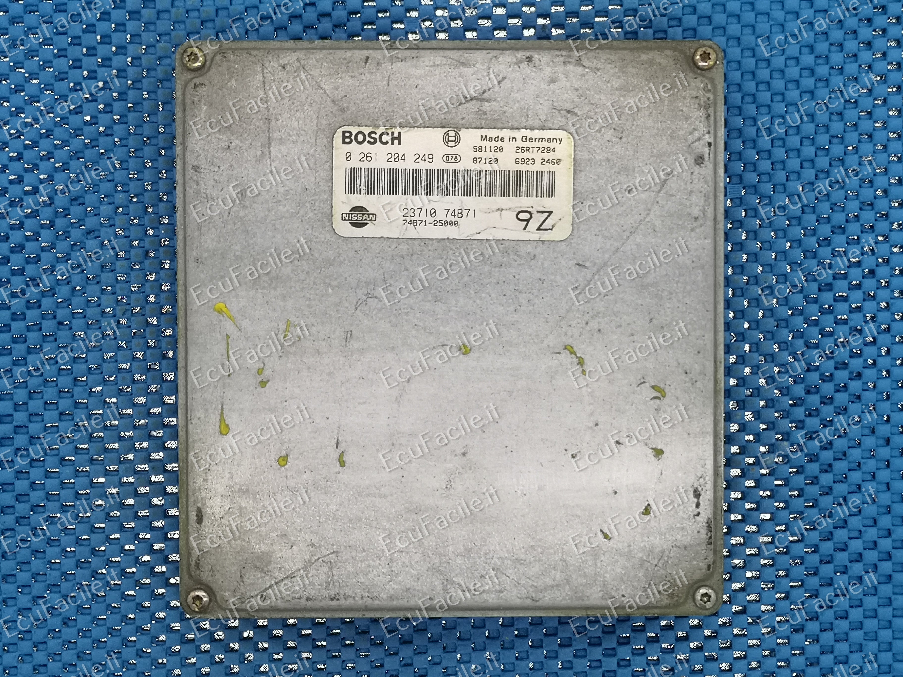 ECU NISSAN MICRA 1.3 0261204249 2371074B71 74B71-25000