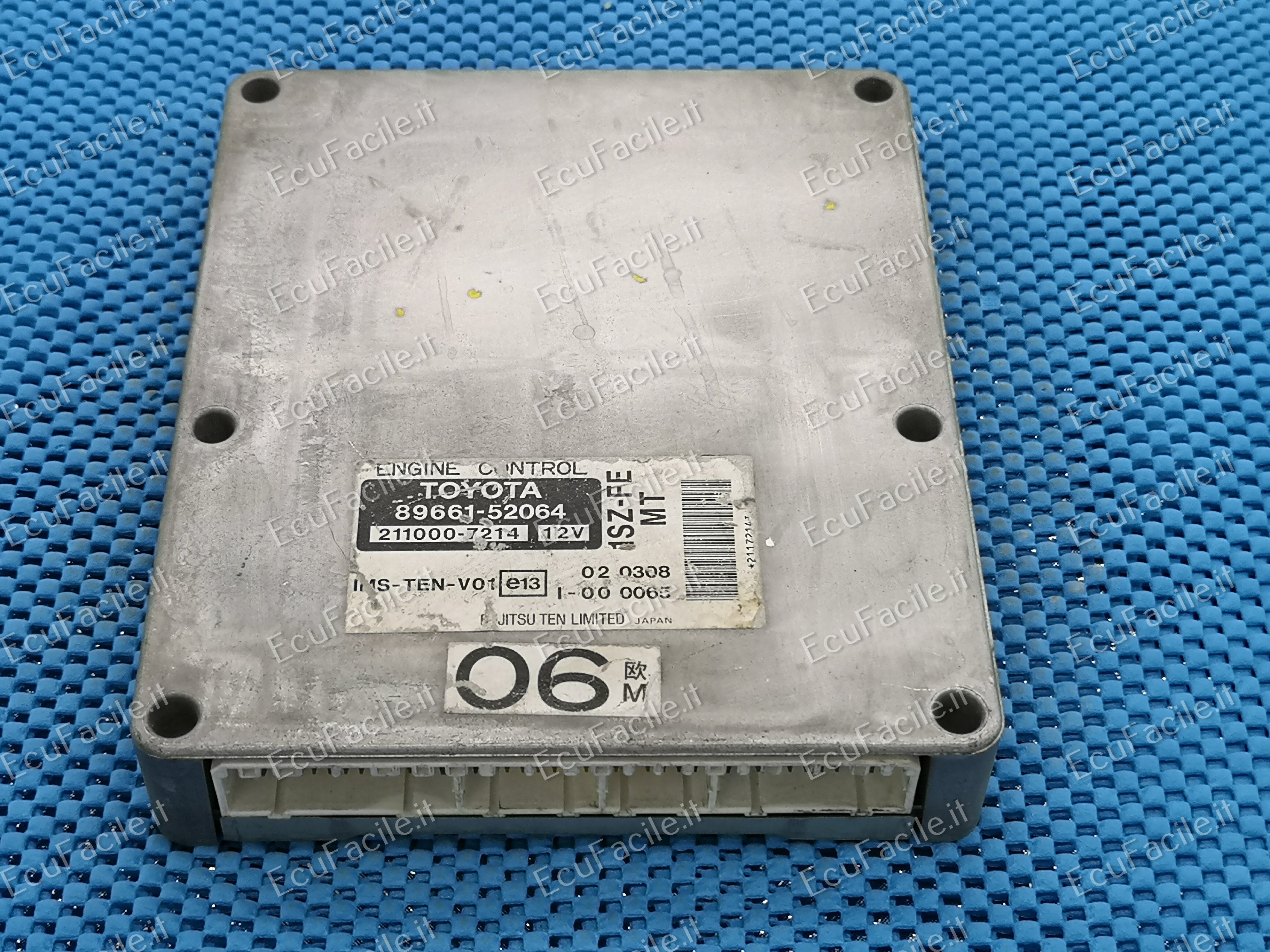 ECU CENTRALINA TOYOTA 89661-25064 211000-7214 1SZ-FE MT