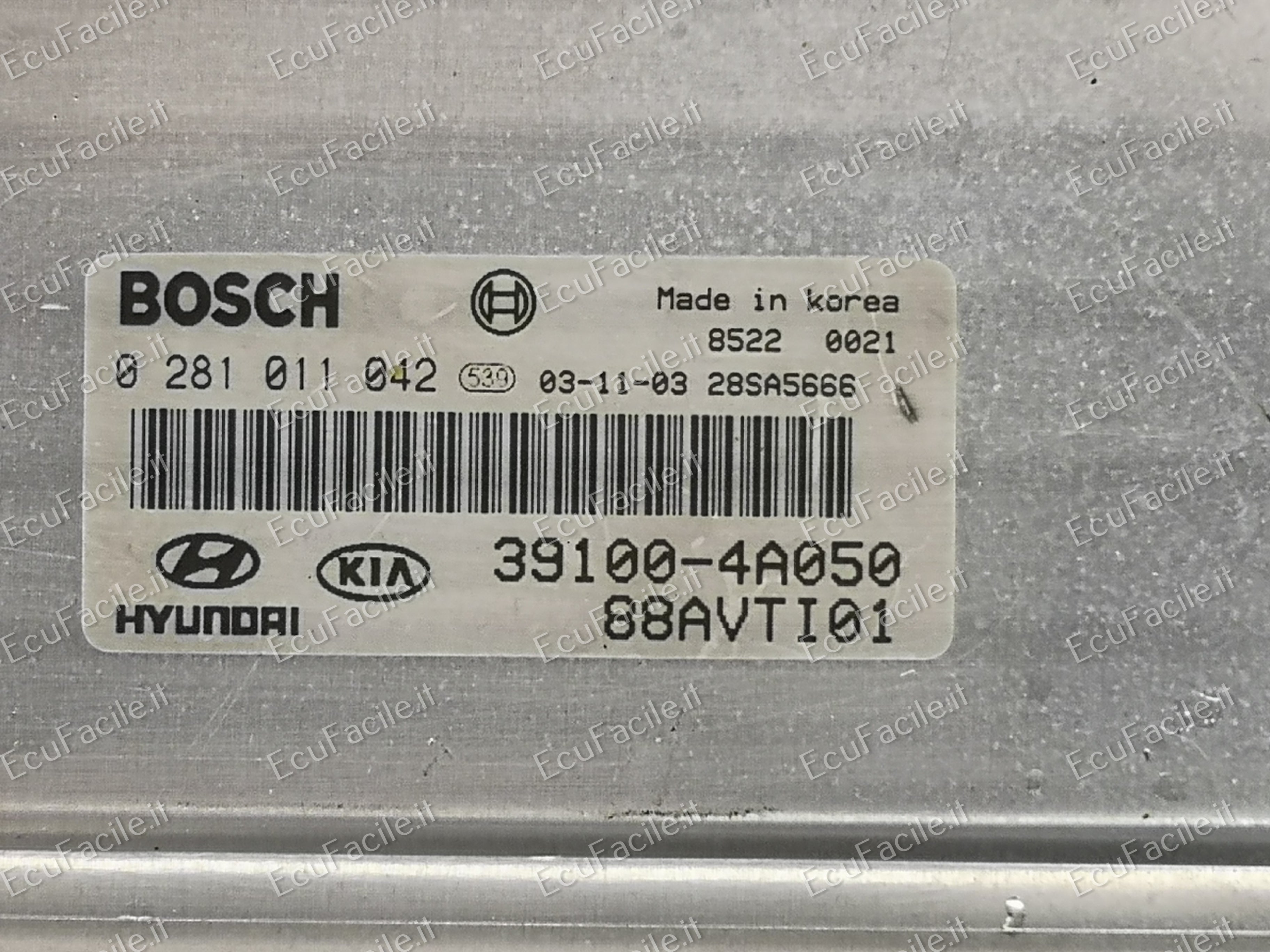 Ecu cemtralina kia hyundai h 1 0281011042 391004a050