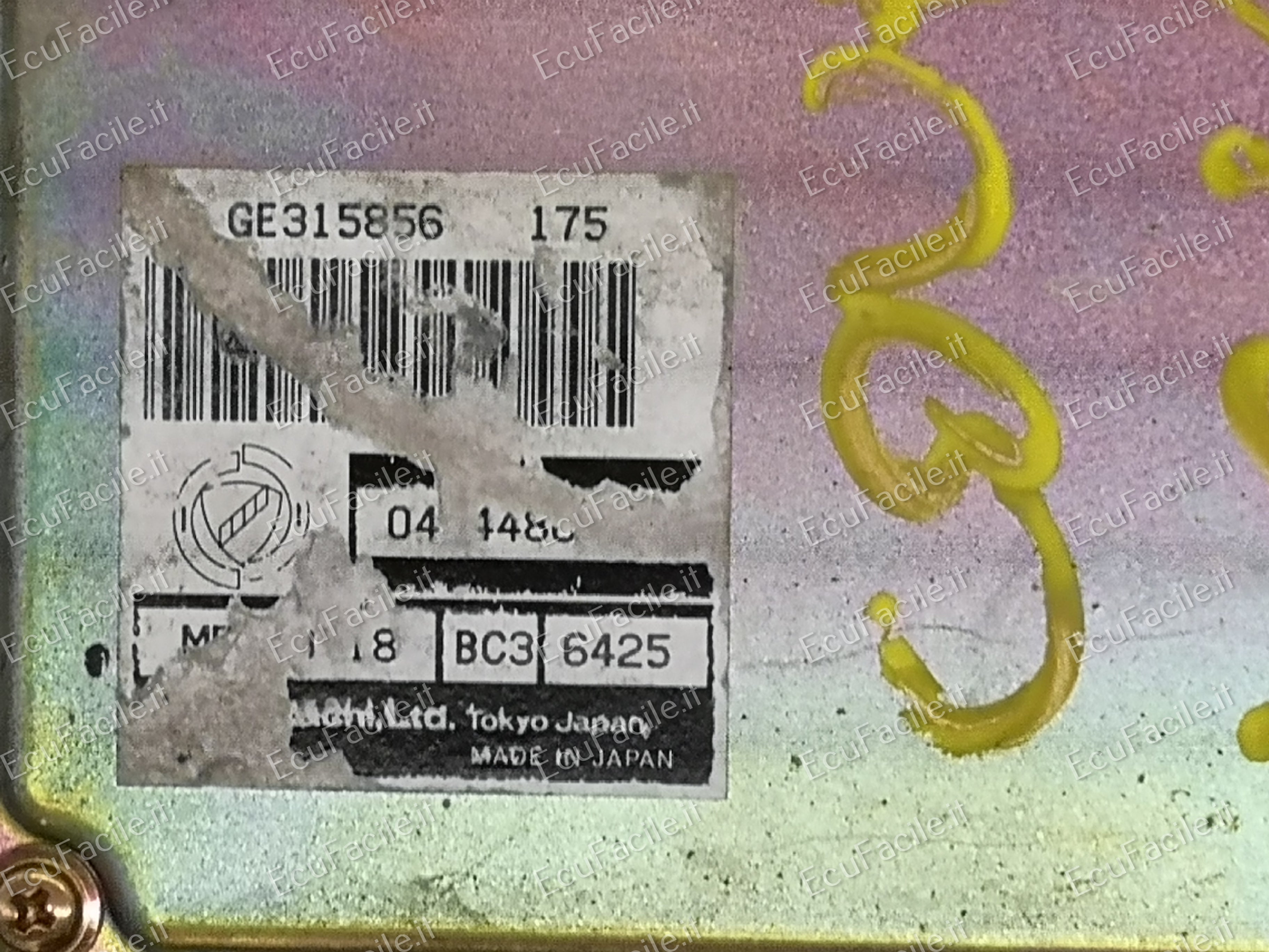 ECU LANCIA DELTA GT 1.8 0464592670 E2 GE315856 836GT