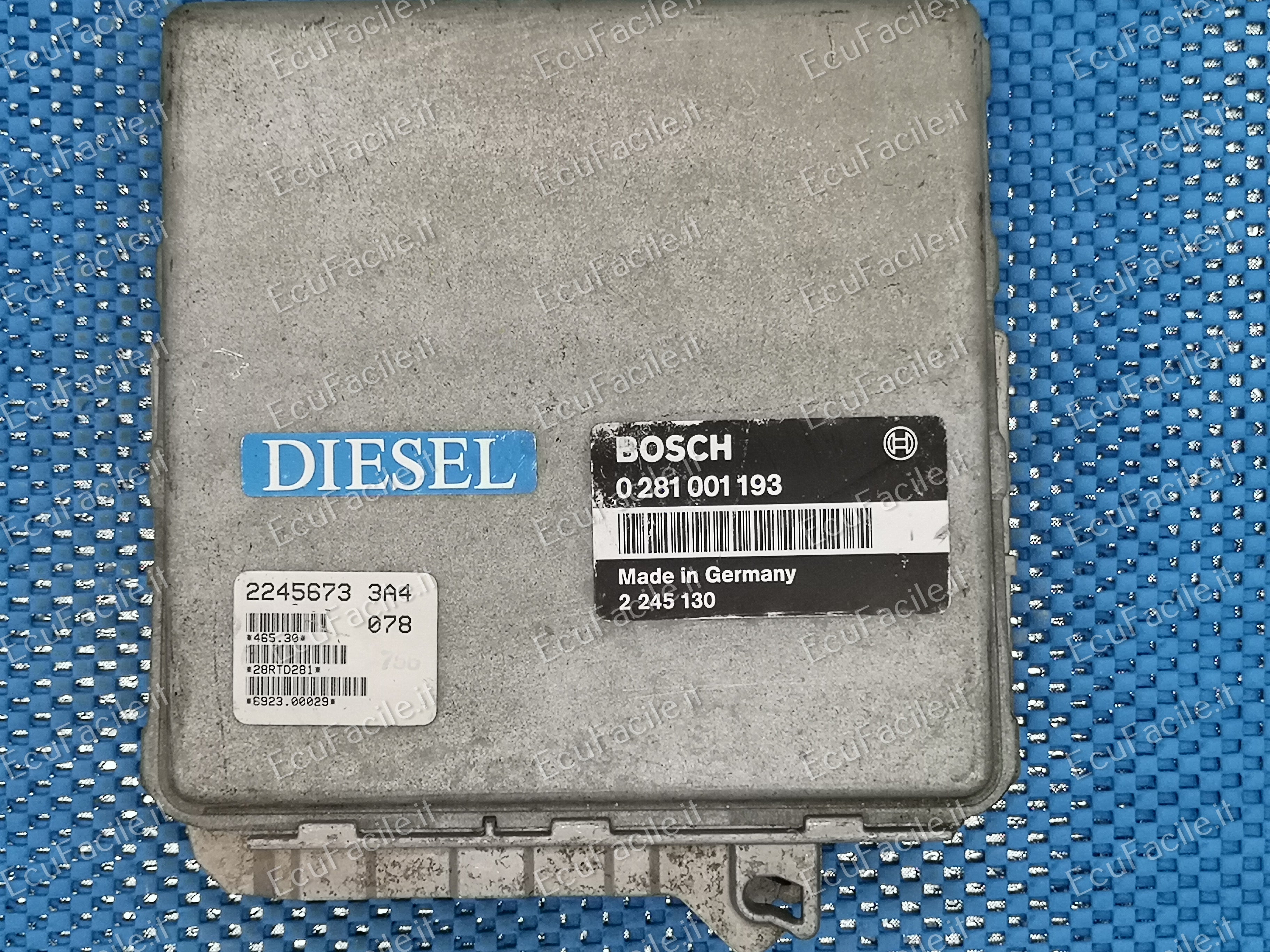 ECU CENTRALINA BMW EDC1.2.3 0281001193 2245130