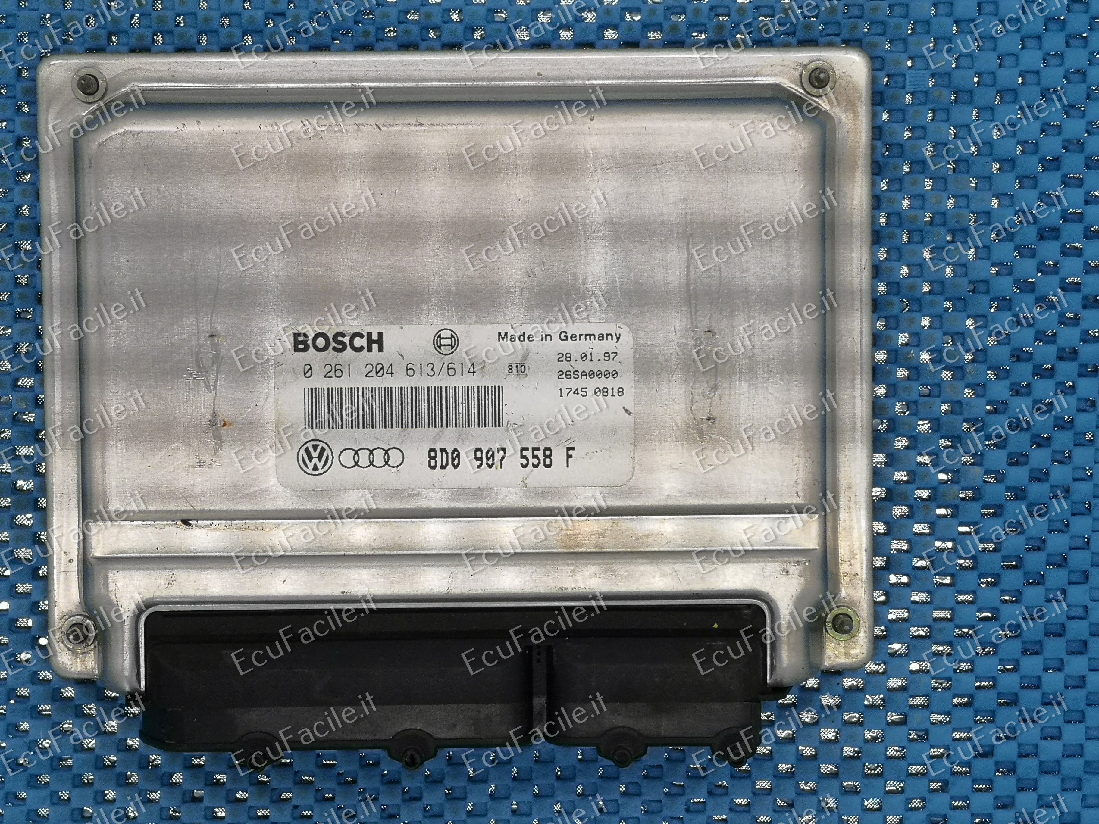 ECU VW PASSAT1.8 0261204613 /614 M3.8.2 8D0907558F