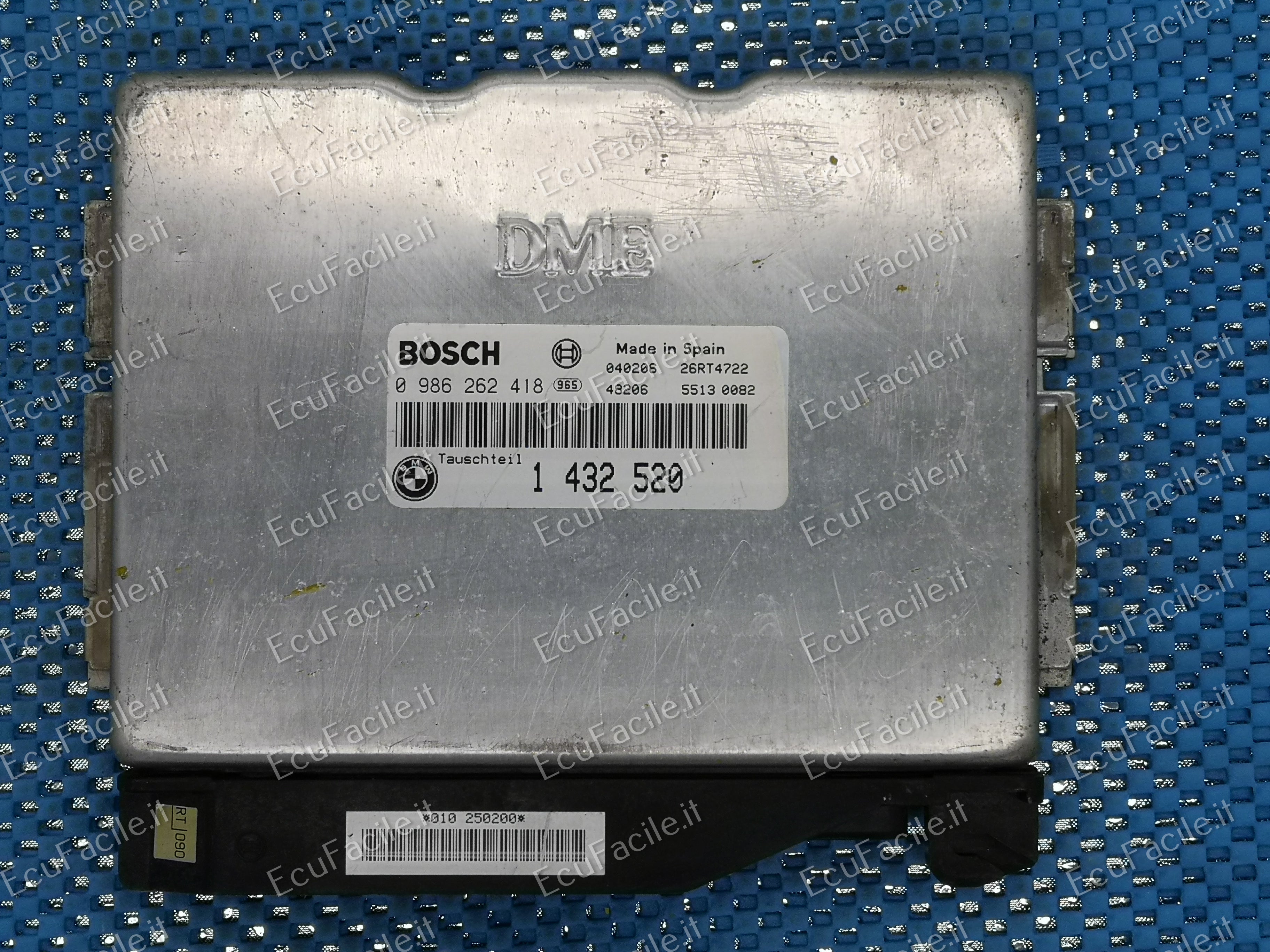 ECU BMW 1432520 Bosch 0986262418 - BMW Bosch M1.7x 0 986 262 418