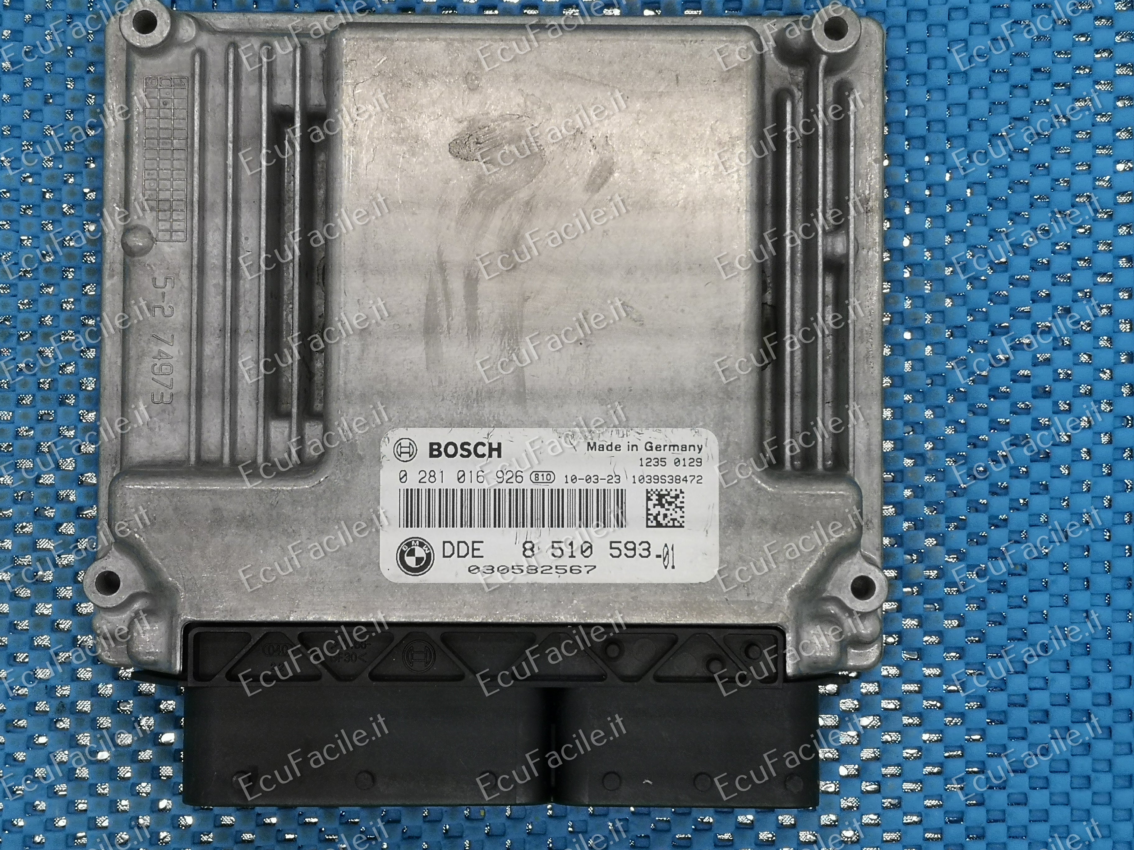 CENTRALINA BMW X1 2.0 D 0281016926 DDE 8510593 EDC17CP02