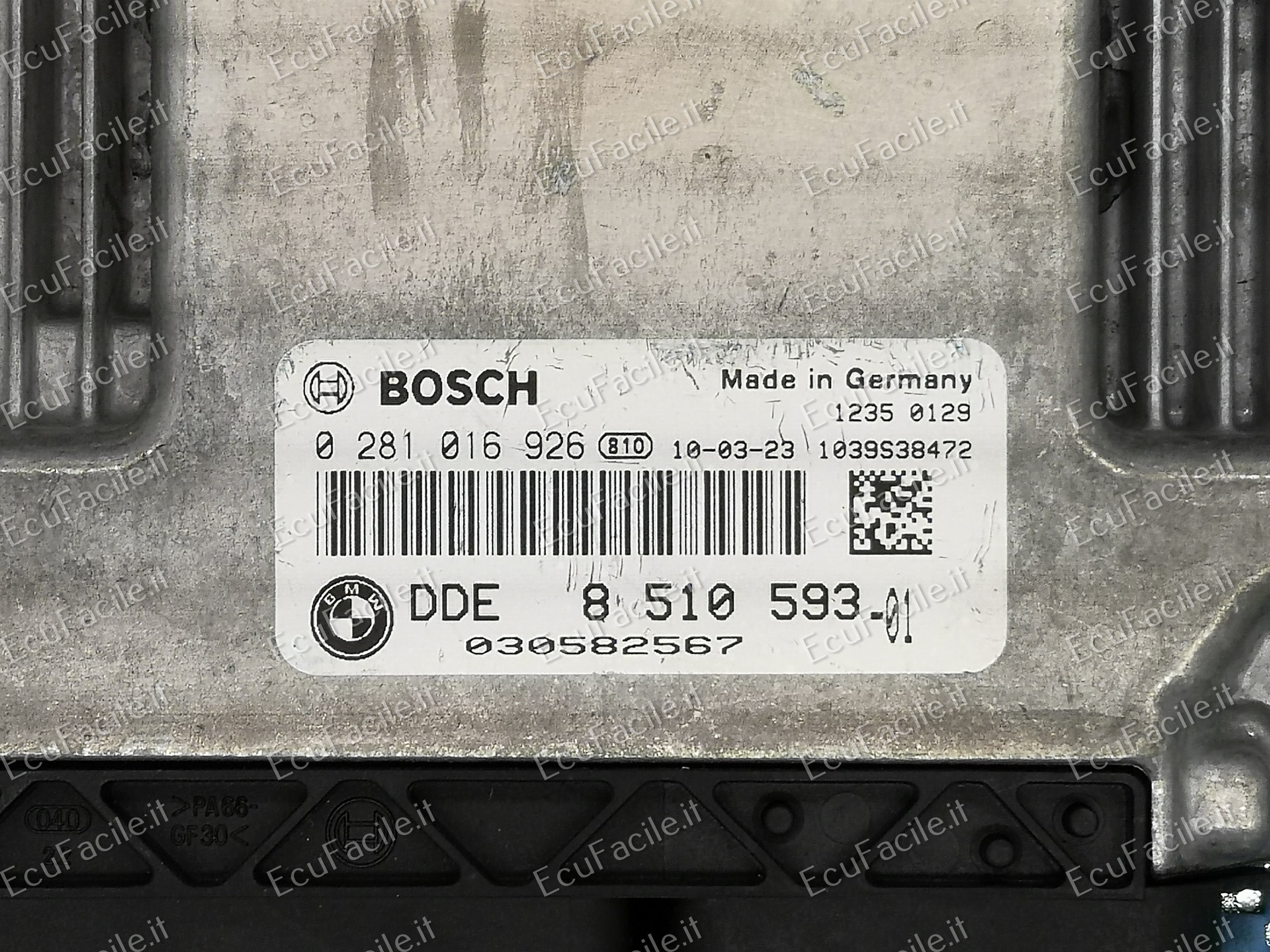 CENTRALINA BMW X1 2.0 D 0281016926 DDE 8510593 EDC17CP02