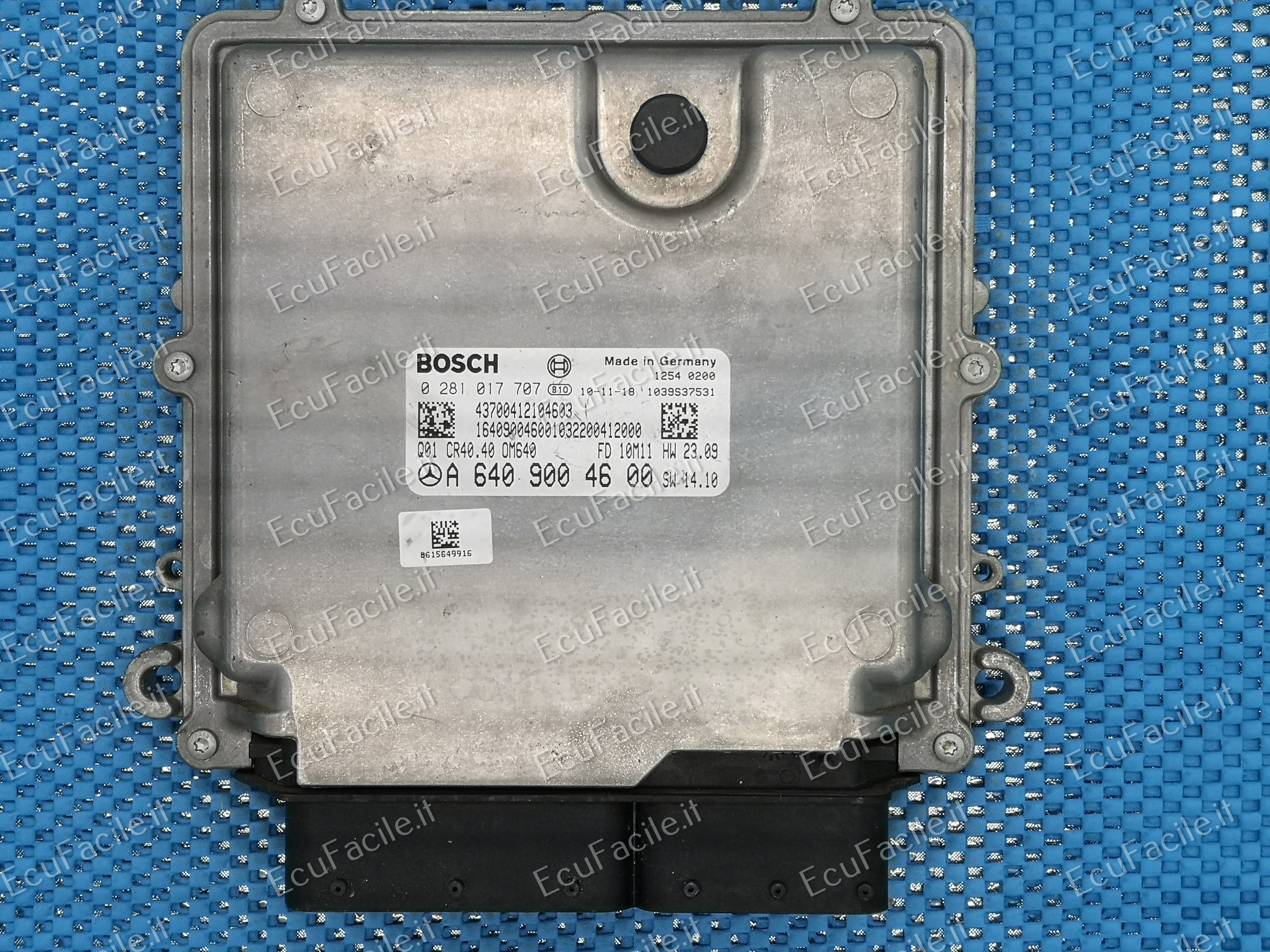 ECU CENTRALINA MERCEDES W169 2.0 0281017707 A6409004600 CR40.40