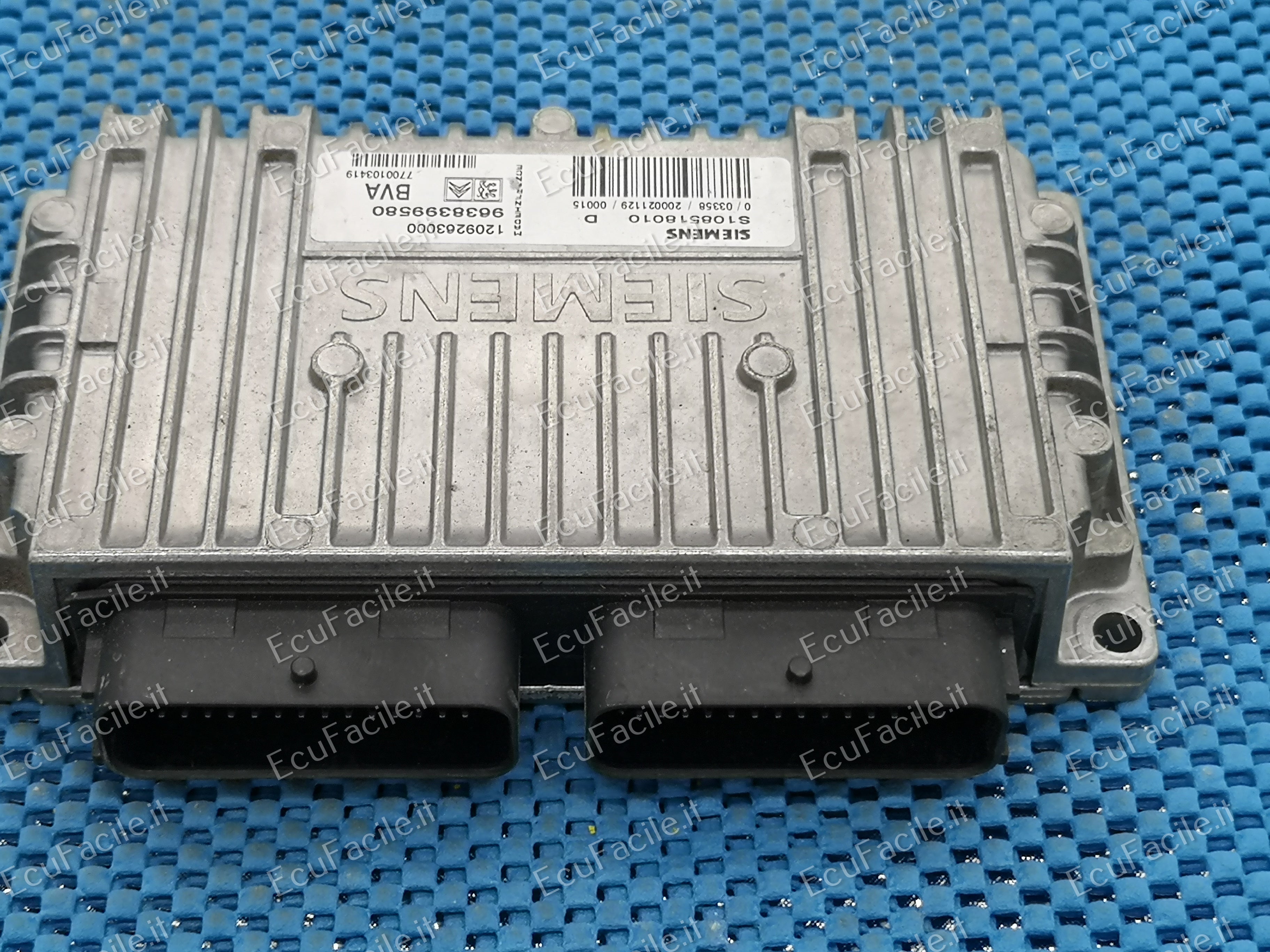 Ecu centralina cambio peugeo 1.4 s108518010d 9638399580 bva