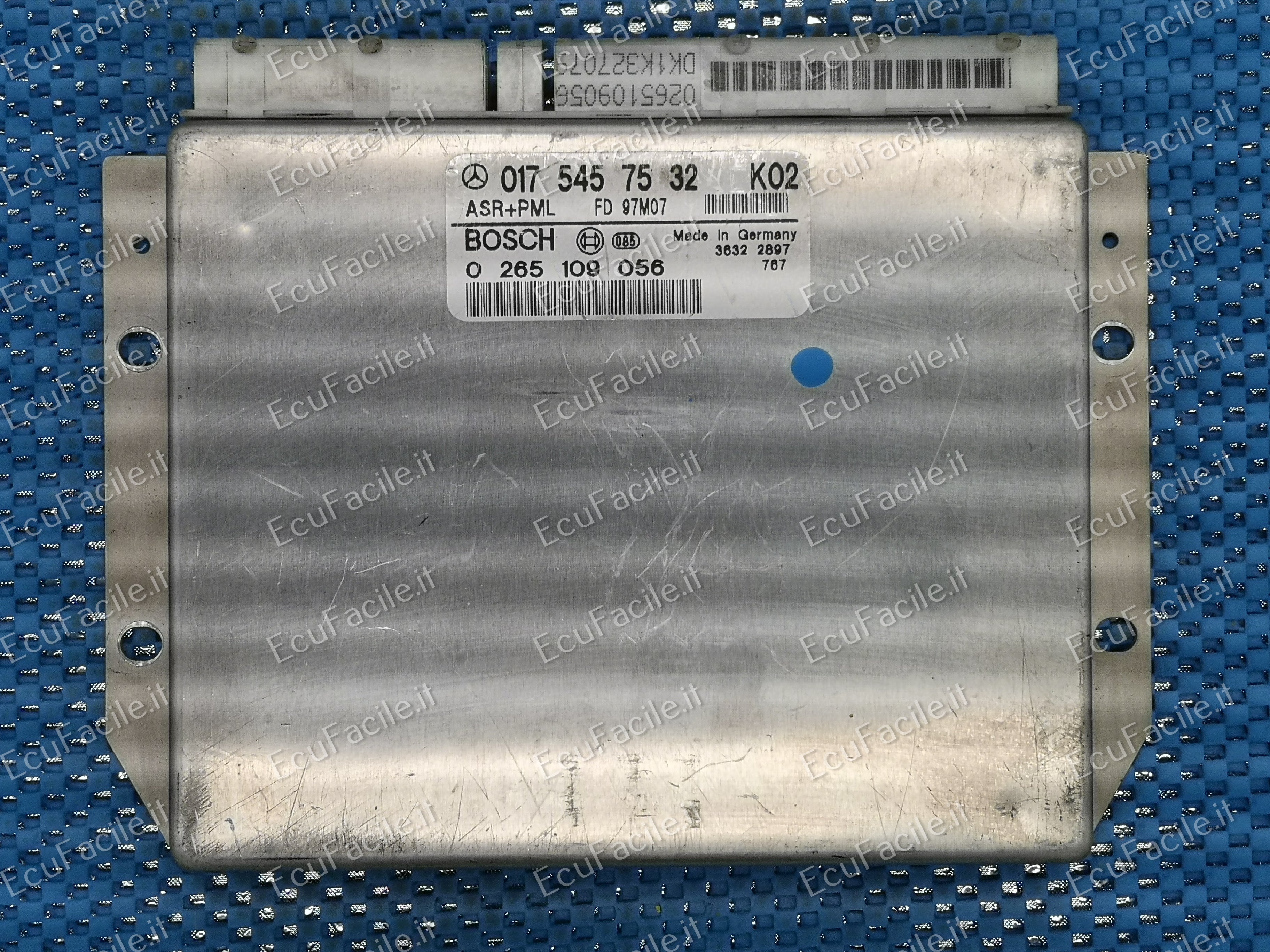 ECU MERCEDES ASR PML 0175457532K02 0265109056 FD97M07