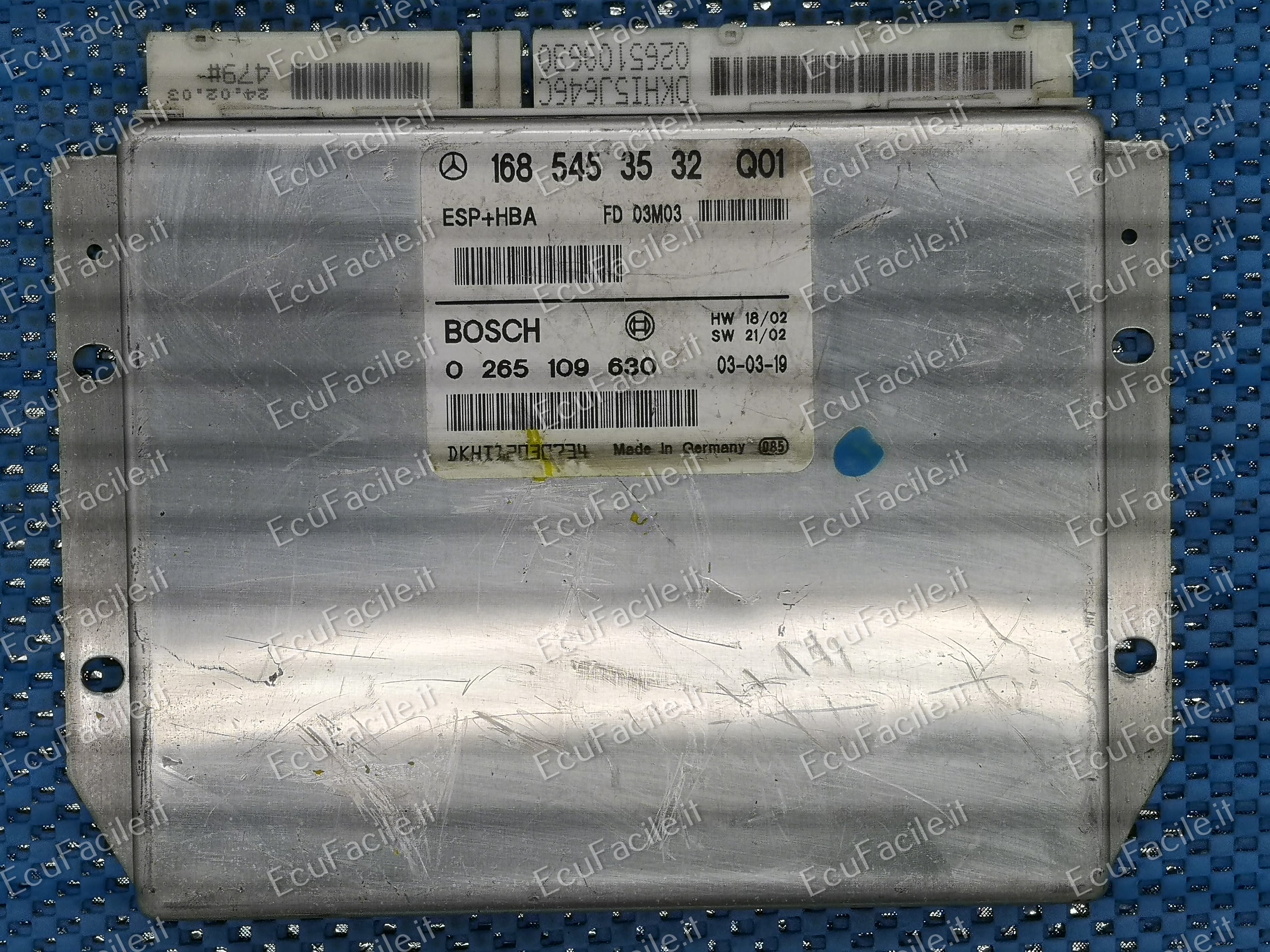 ECU MERCEDES ESP HBA 0265109630 1685453532 Q01