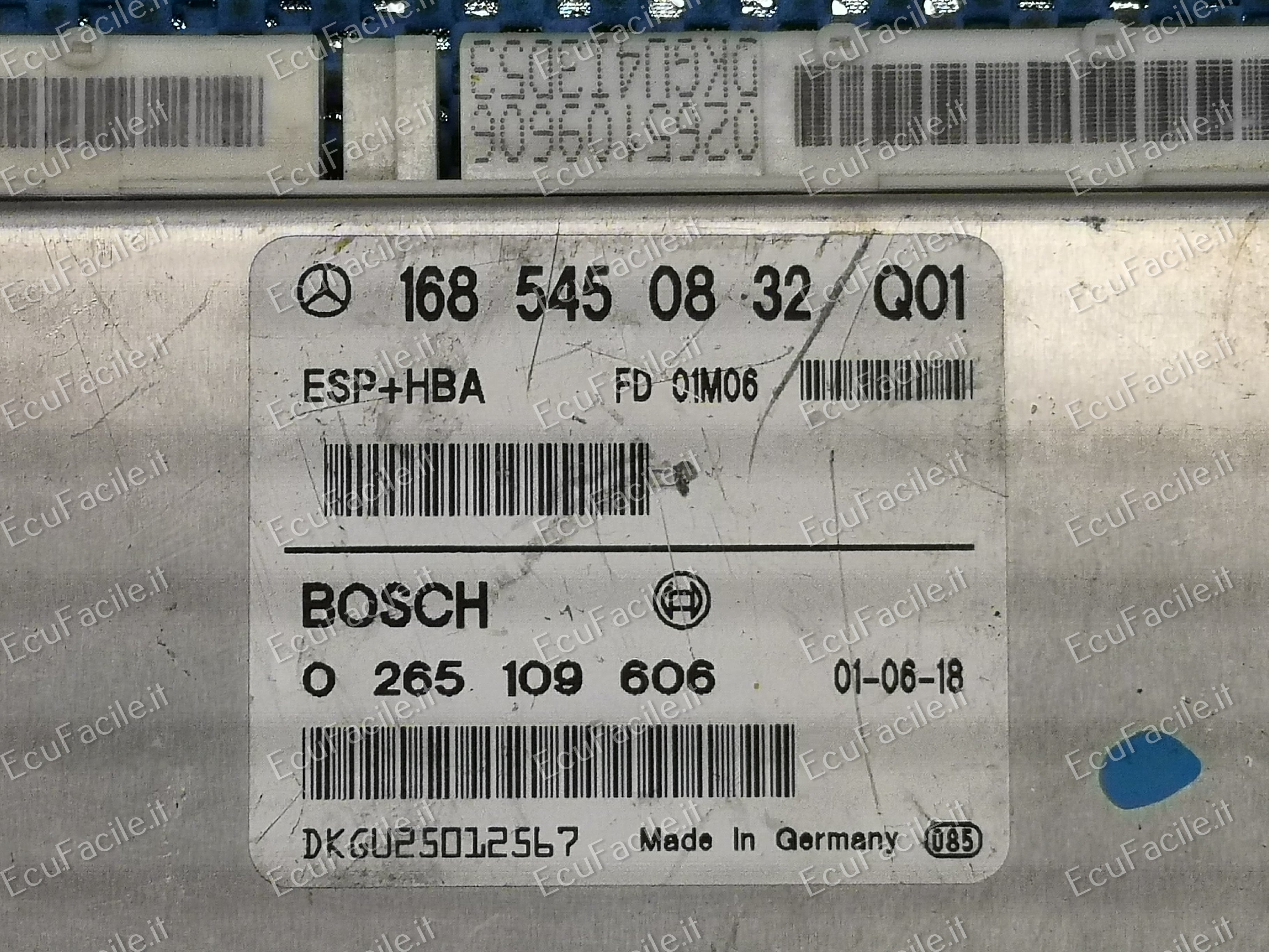 MERCEDES CLASSE A 170 ABS 0265109606 - 1685450832Q01 ESP HBA