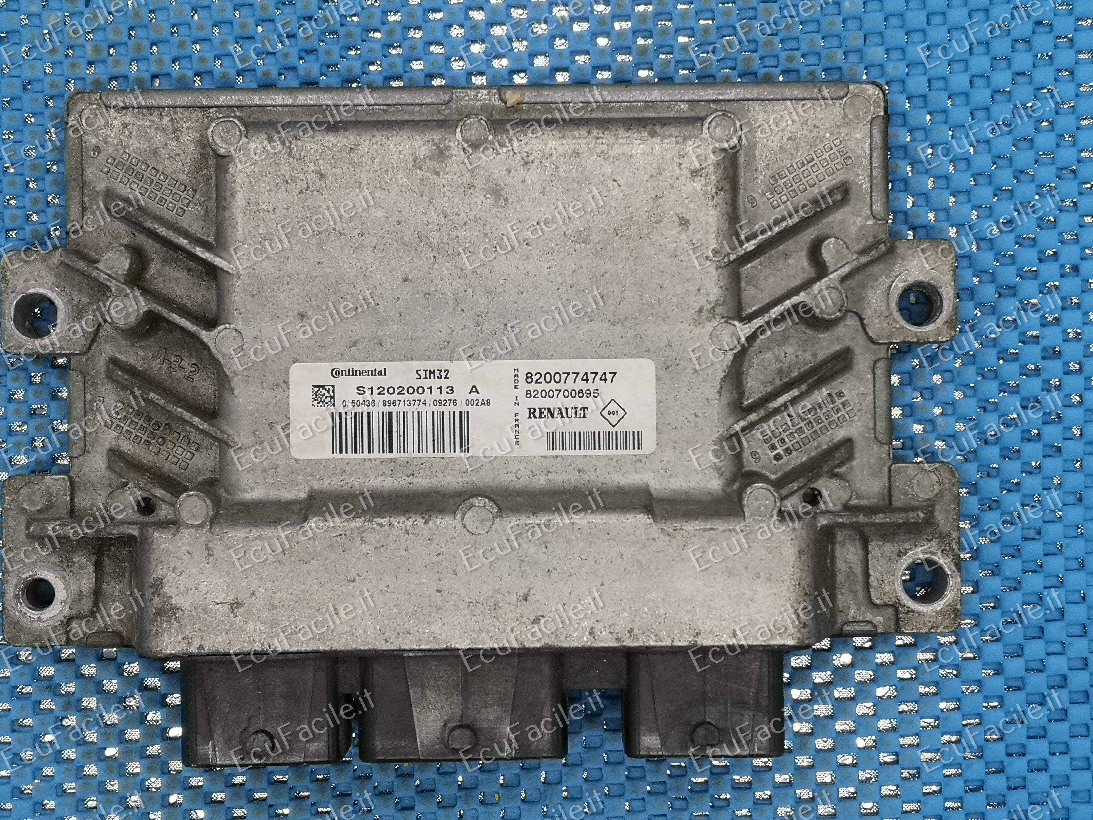 ECU RENAULT TWINGO 1.2 S120200113 A, 8200774747, 8200700695