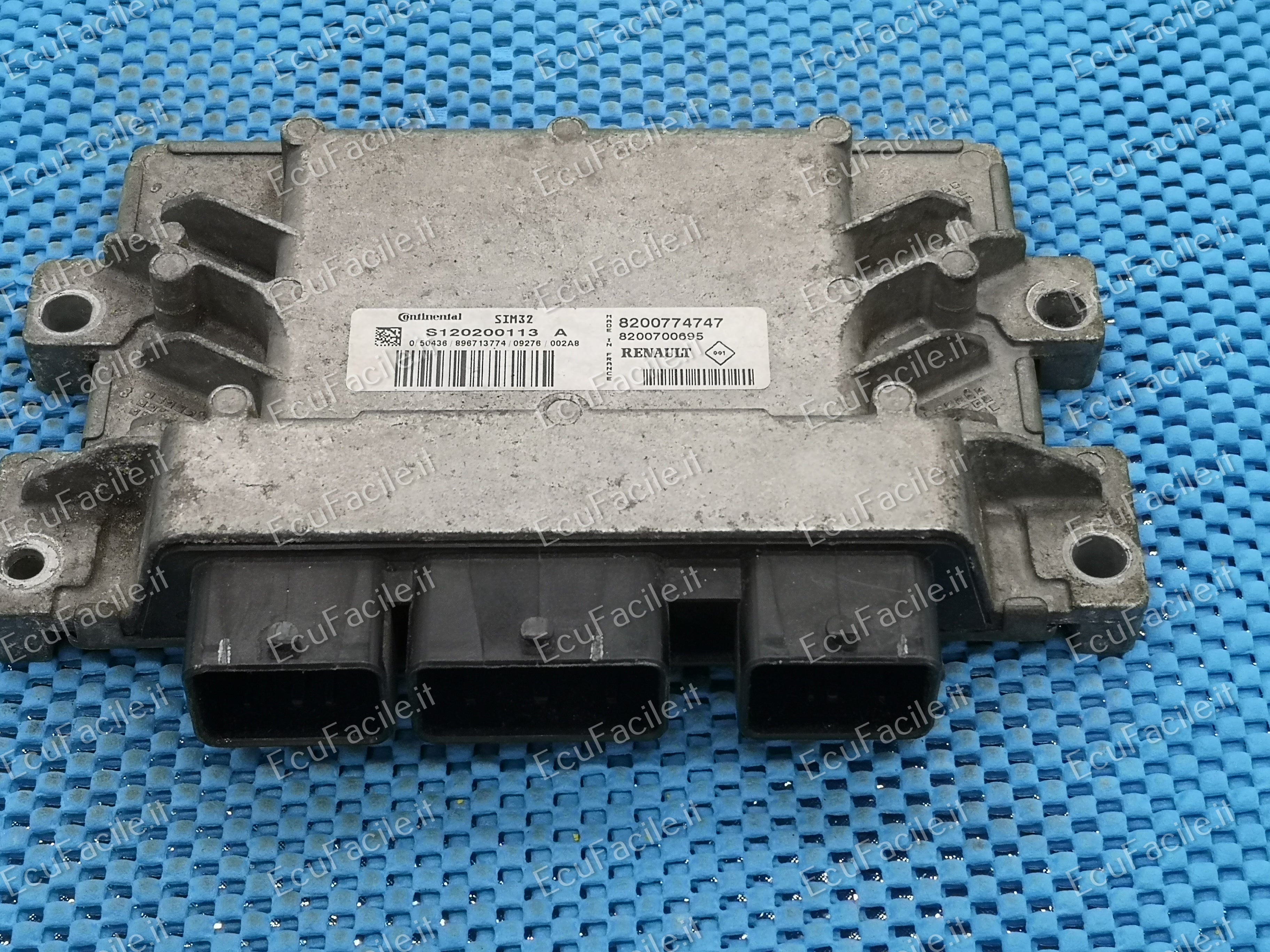 ECU RENAULT TWINGO 1.2 S120200113 A, 8200774747, 8200700695