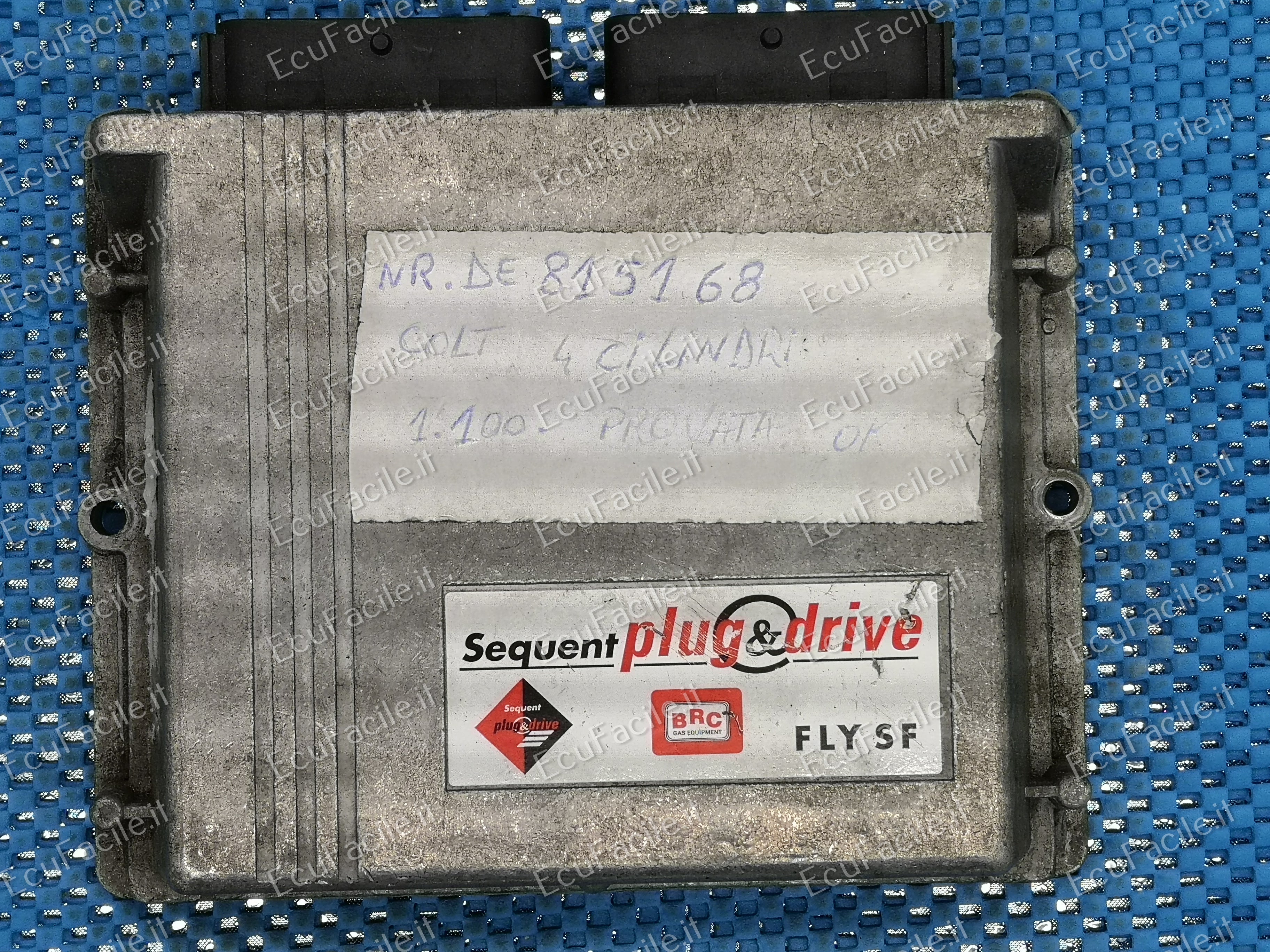 Ecu mitsubishi colt 1.1 brc fly sf de815168 gas 4 cilindri