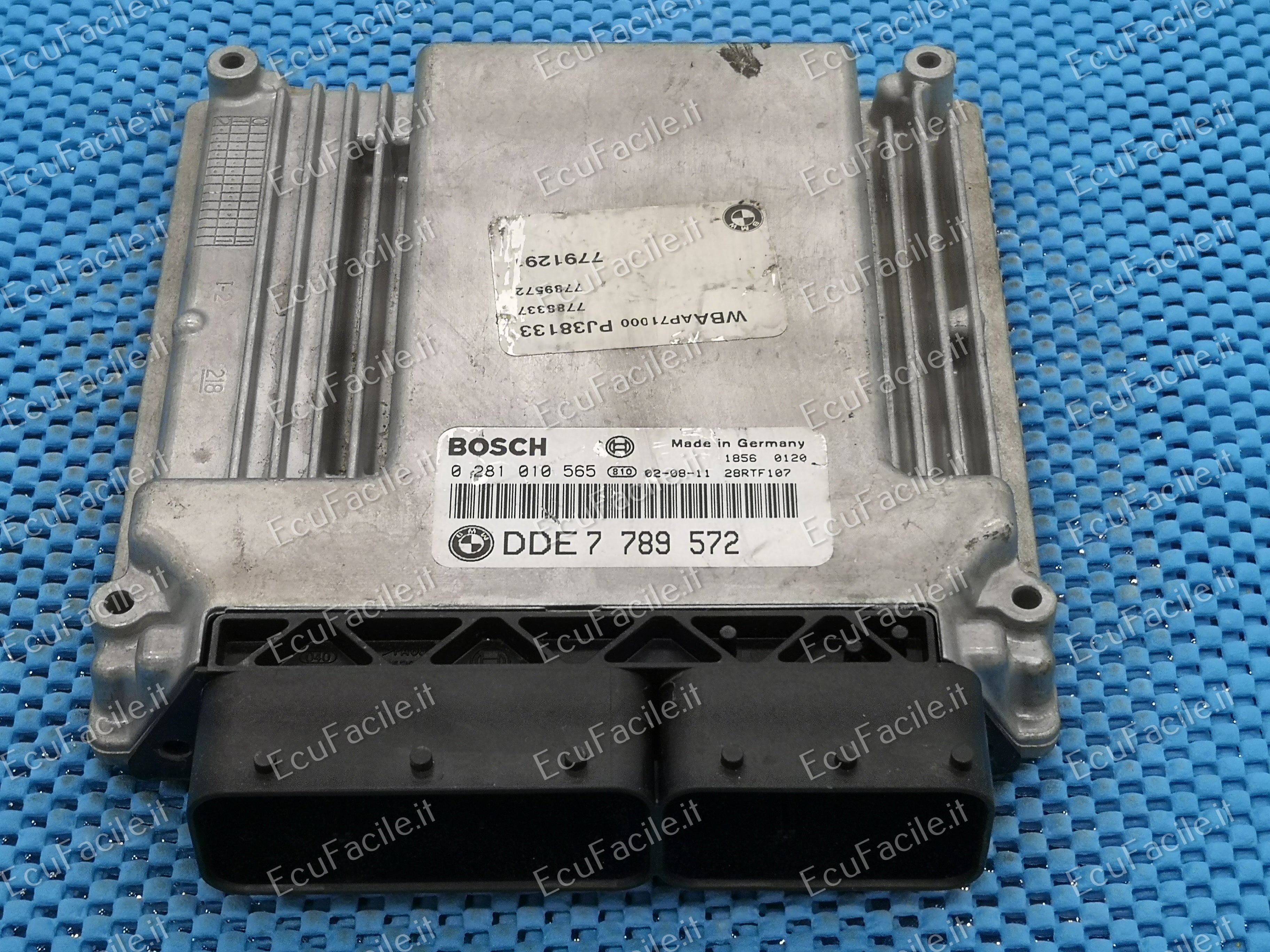 ECU BMW E46 320D 0281010565 EDC 16C1-3.1 DDE 7789572 DDE7789327