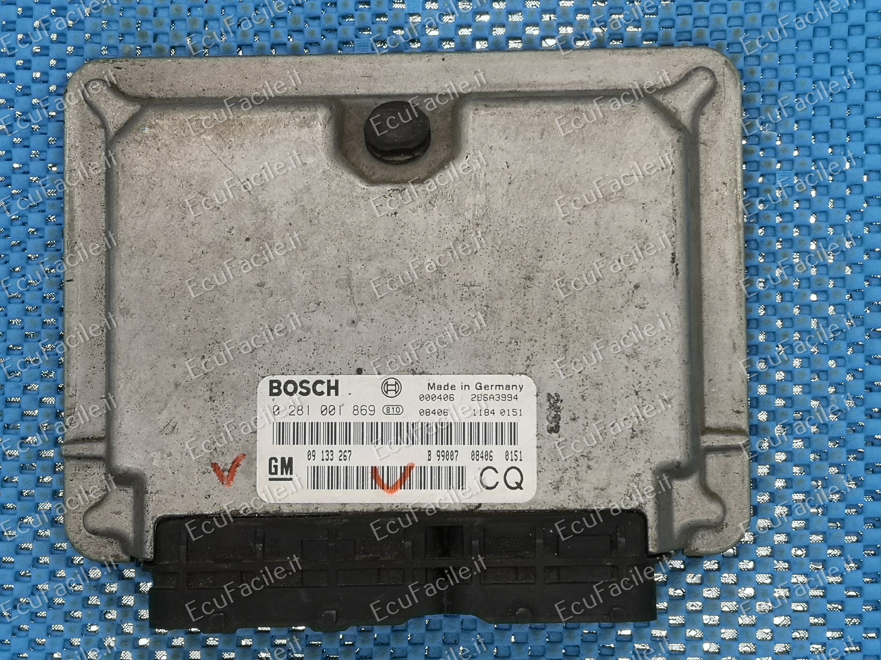 ECU Bosch 0281001869 Opel Astra G 1998 - 2004 90133267 CQ EDC15M1-7.4