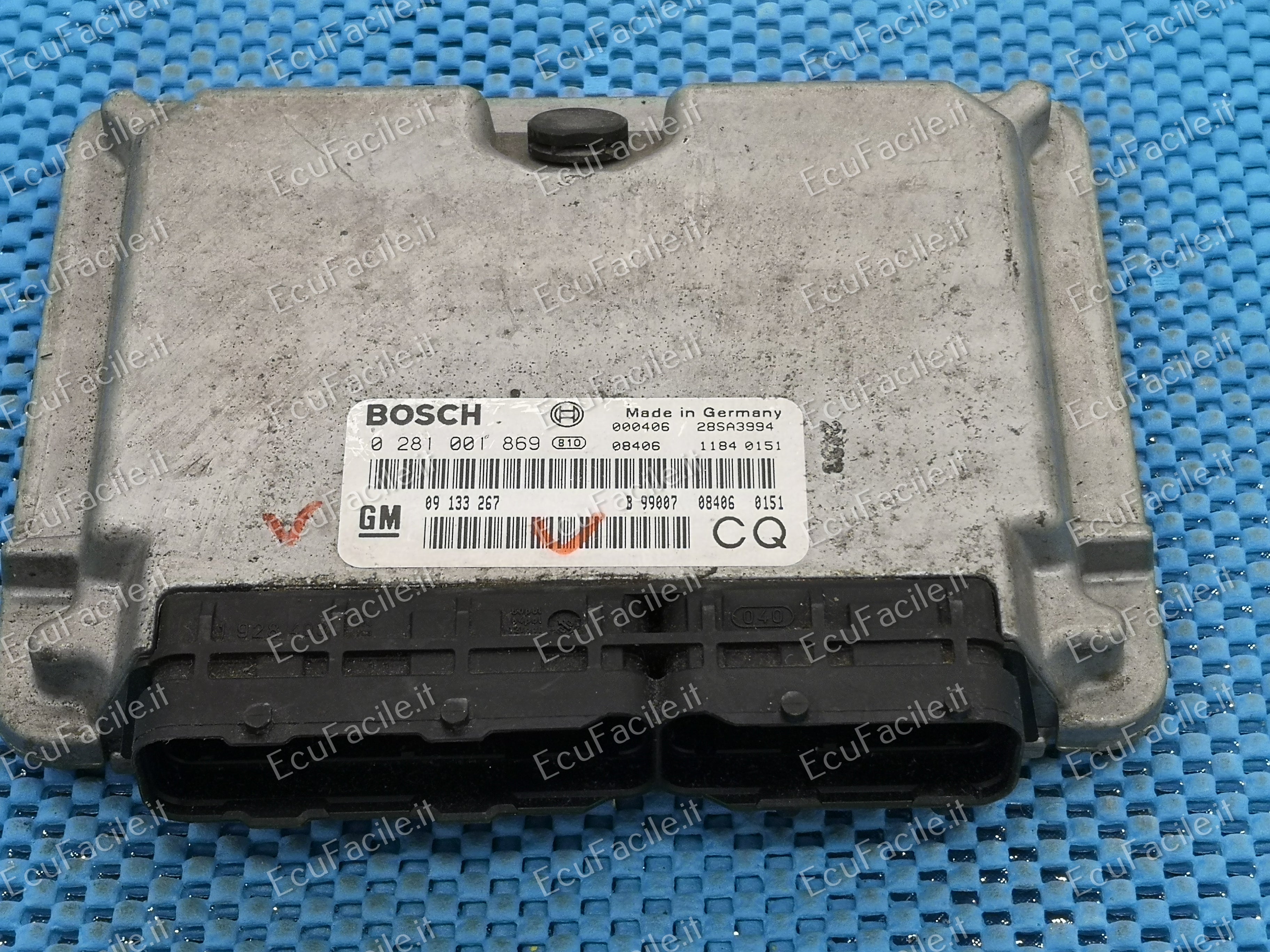 ECU Bosch 0281001869 Opel Astra G 1998 - 2004 90133267 CQ EDC15M1-7.4